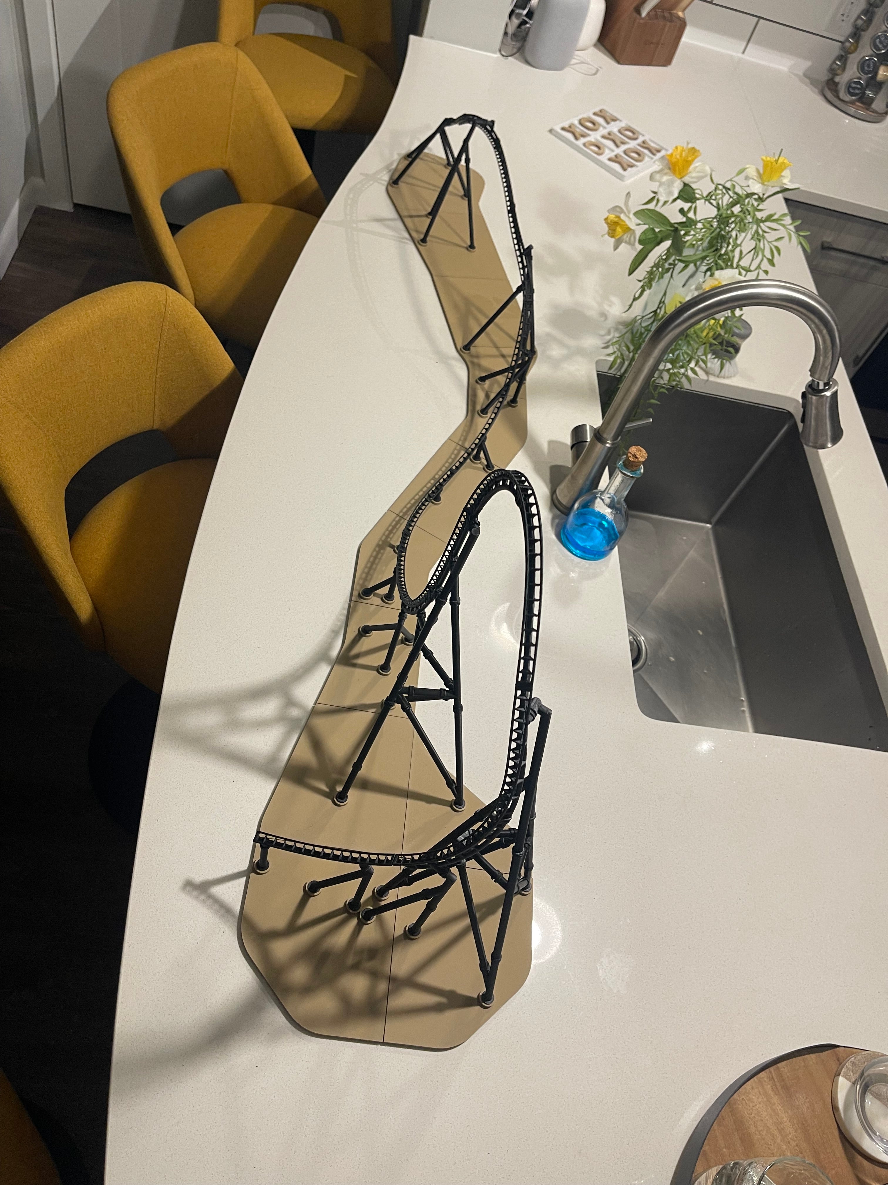 'The Raptor Pack' Sequence Model Roller Coaster Kit