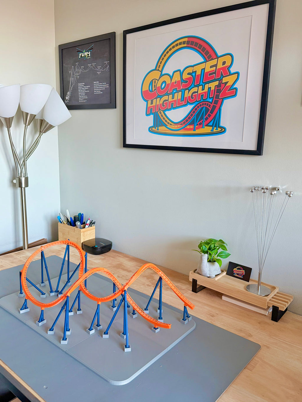 ‘The Interlock’ Model Roller Coaster Kit