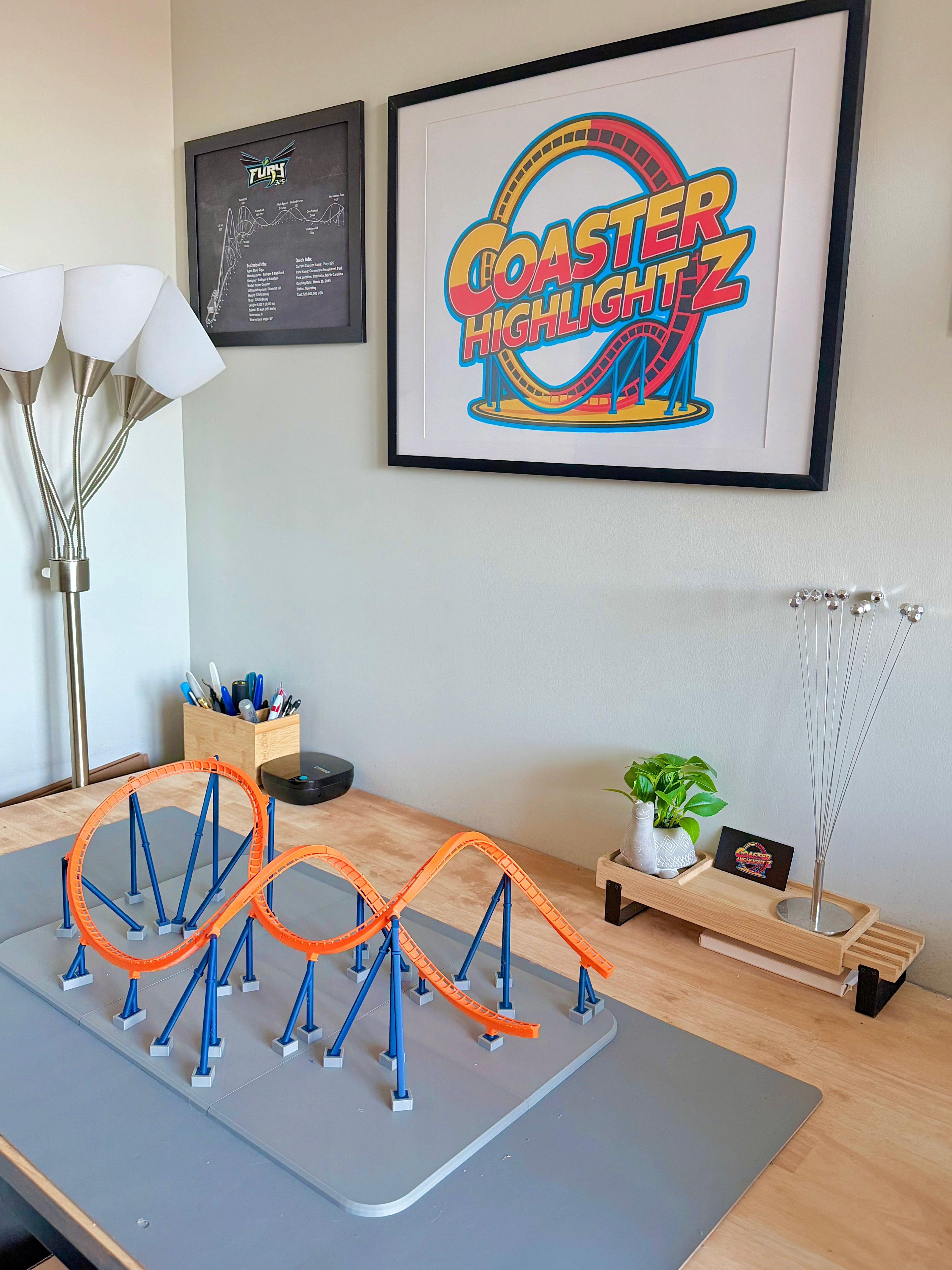 ‘The Interlock’ Model Roller Coaster Kit