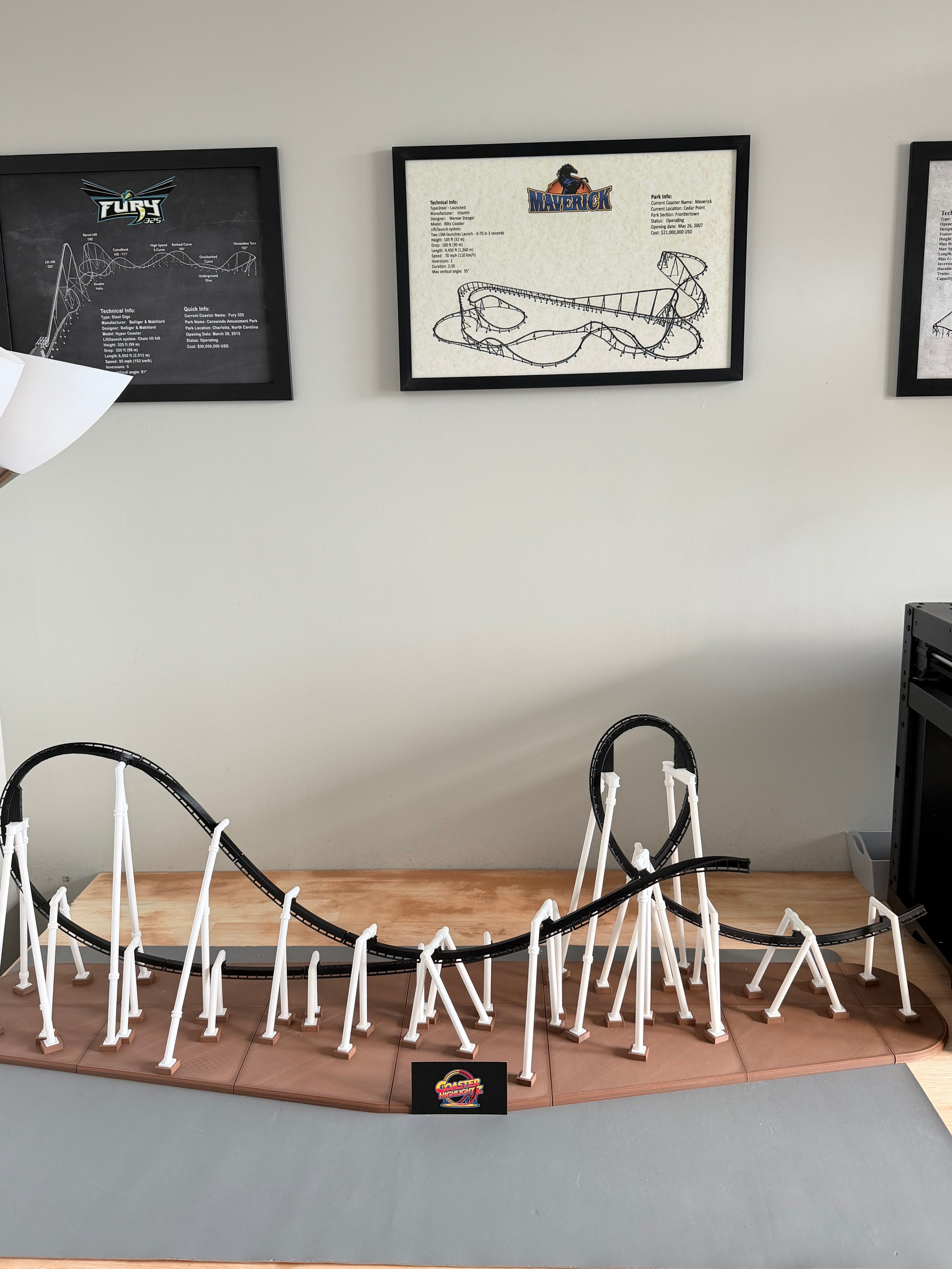 ‘The Ursa Major’ Sequence Model Roller Coaster Kit