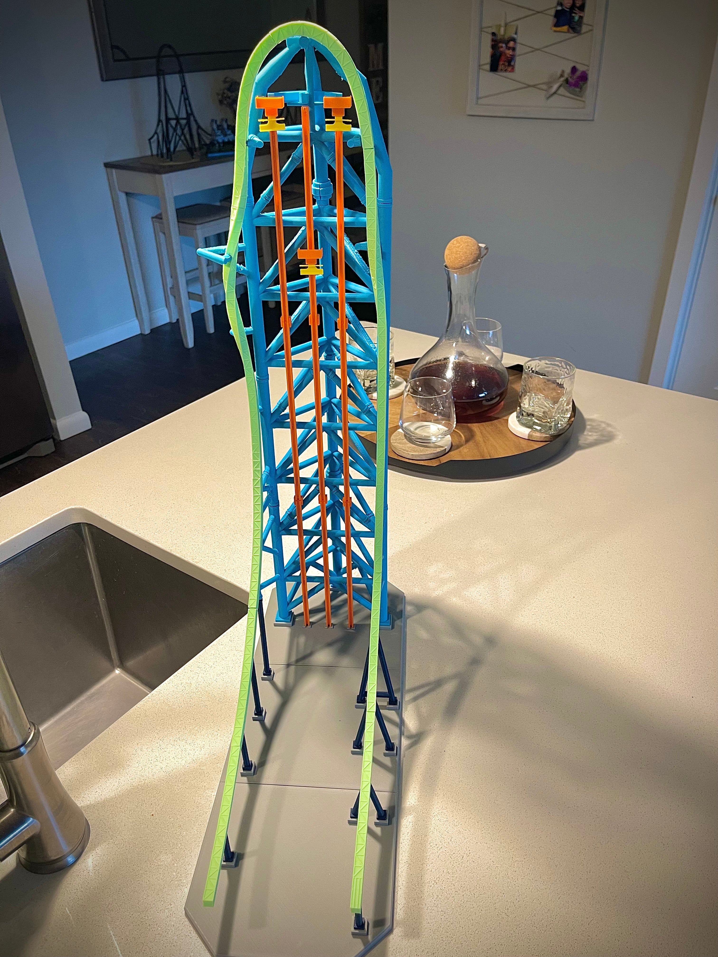 ‘Long Live The King’ Model Roller Coaster Kit