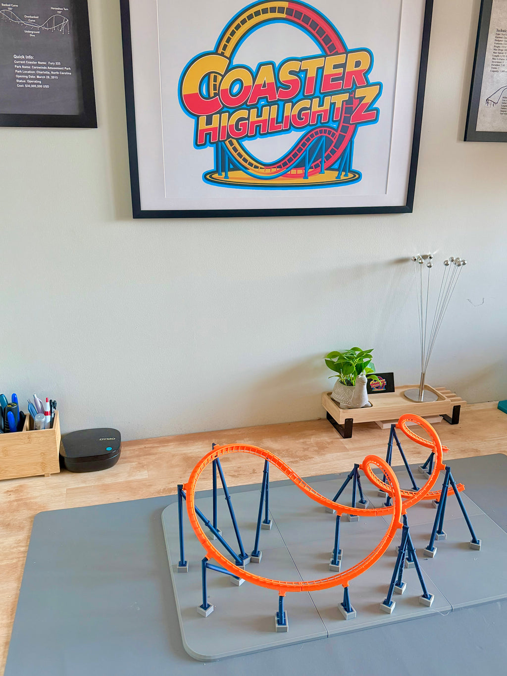 ‘The Interlock’ Model Roller Coaster Kit