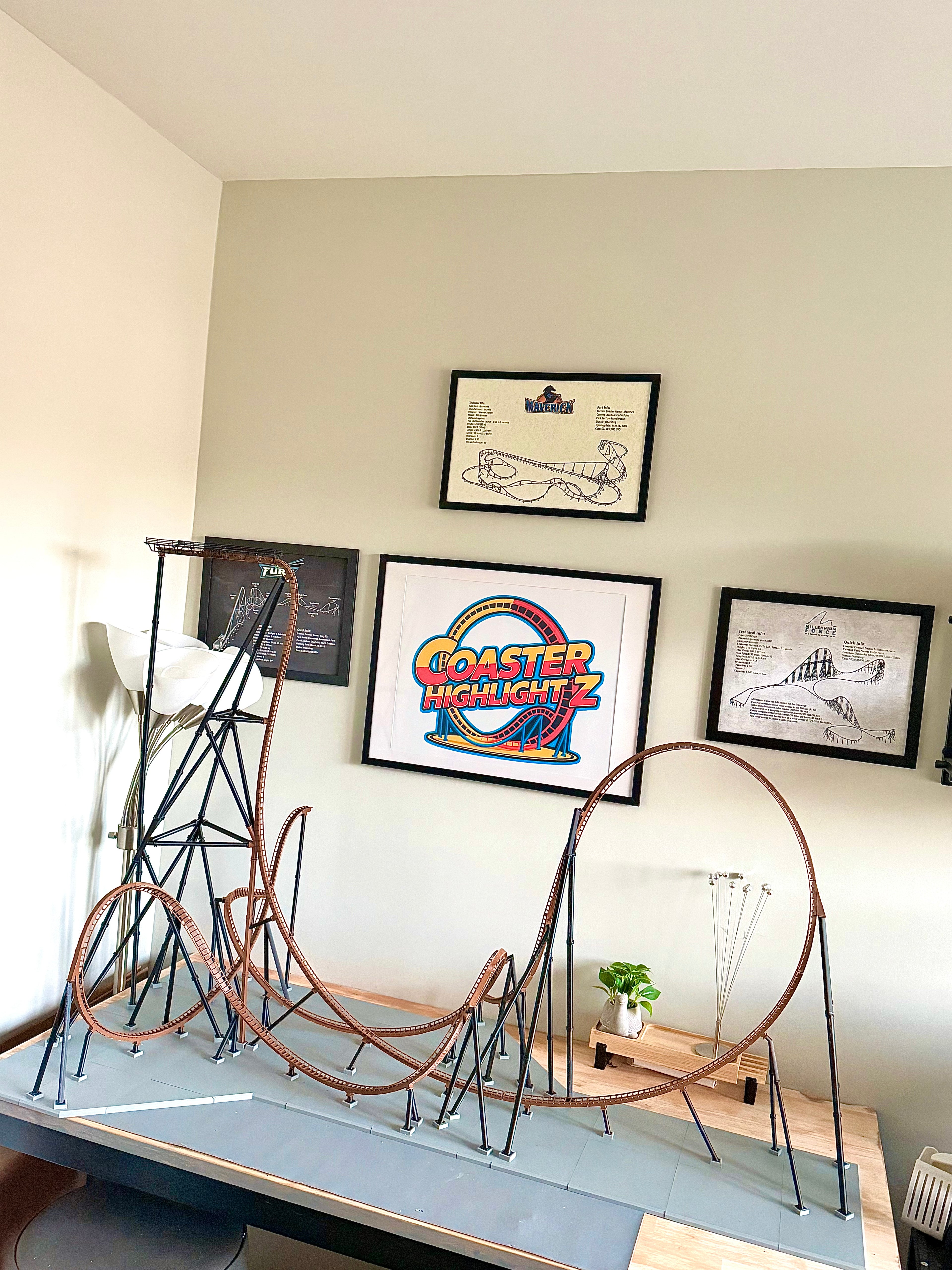 ‘The Stampede’ Model Roller Coaster Kit