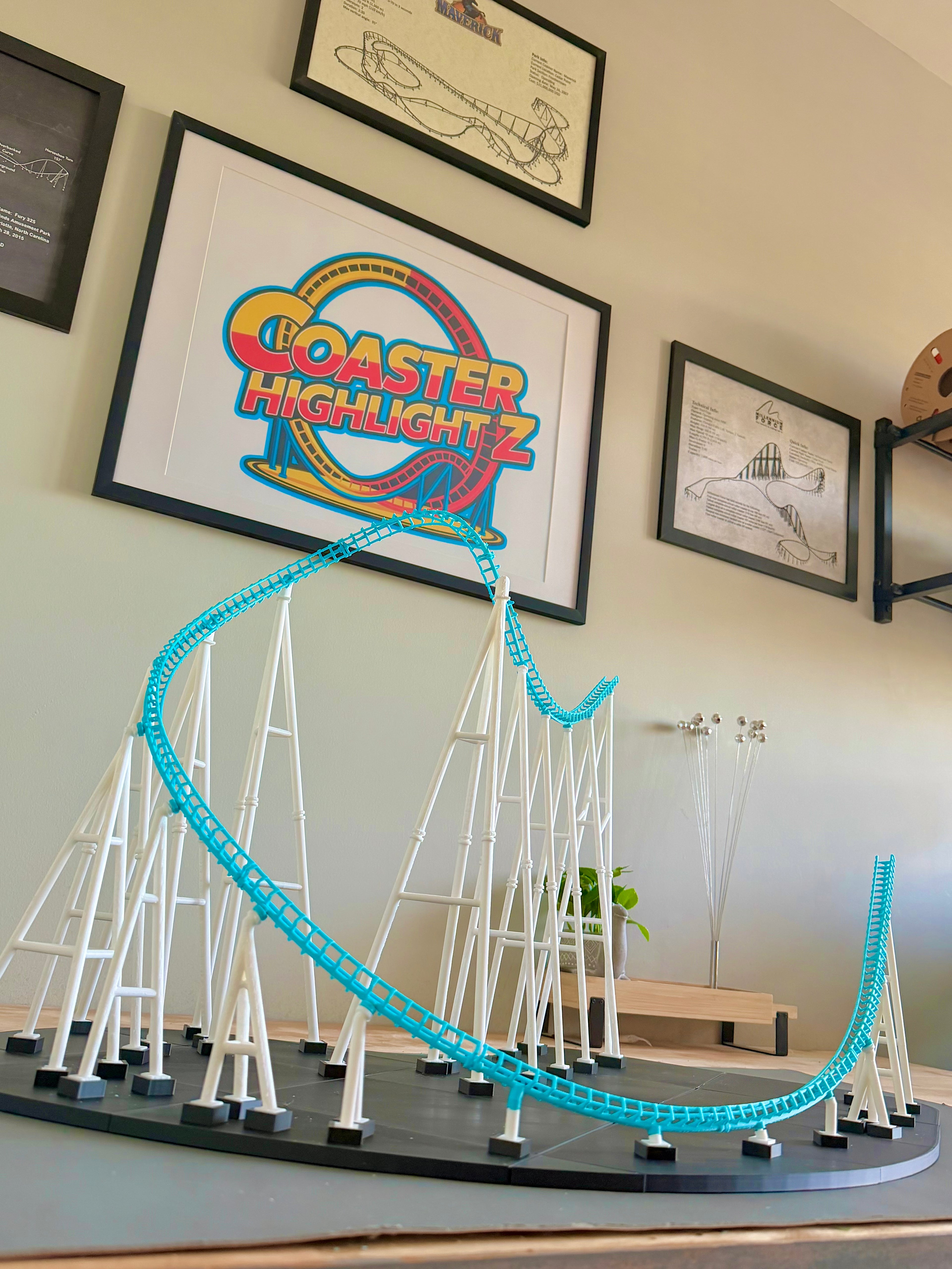 ‘The Drachen’s Tail’ Model Roller Coaster Kit