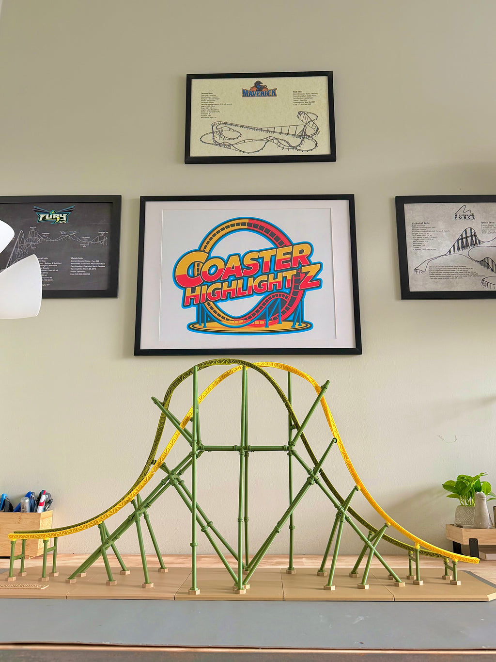 'The Celestial Spin' Model Roller Coaster Kit