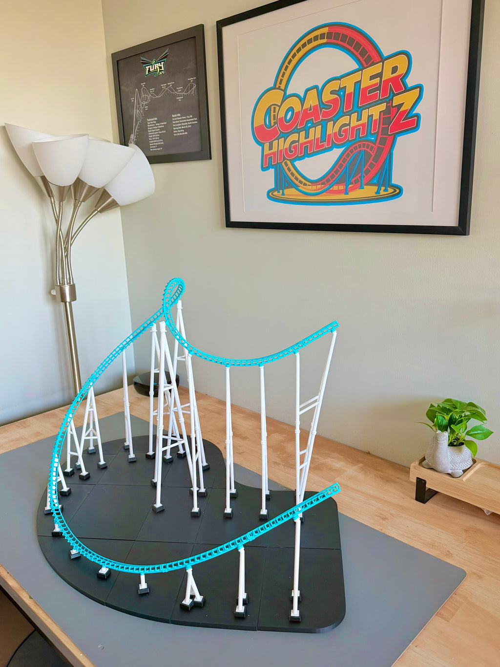 ‘The Drachen’s Tail’ Model Roller Coaster Kit