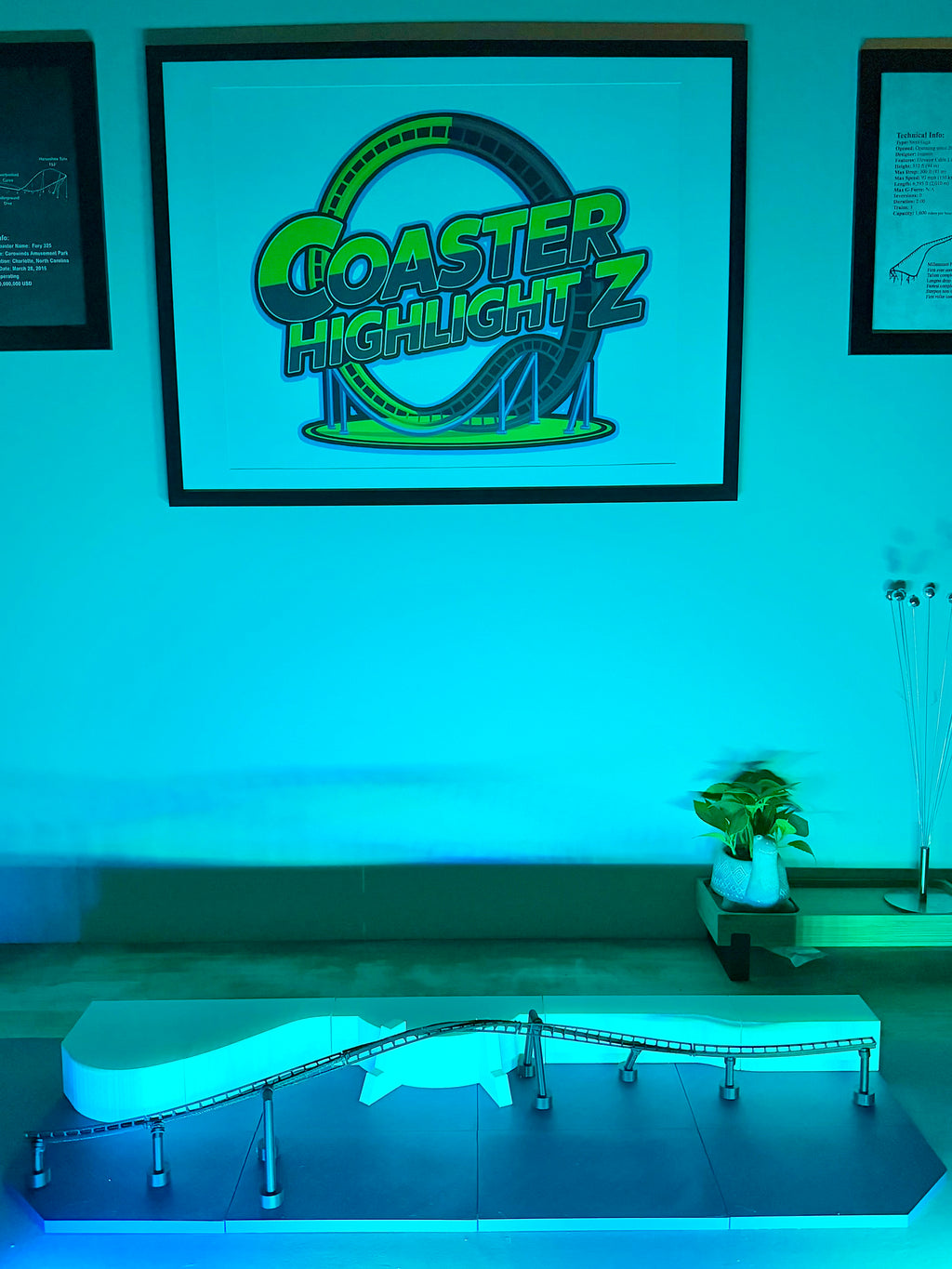'The Mosasaur' Model Roller Coaster Kit