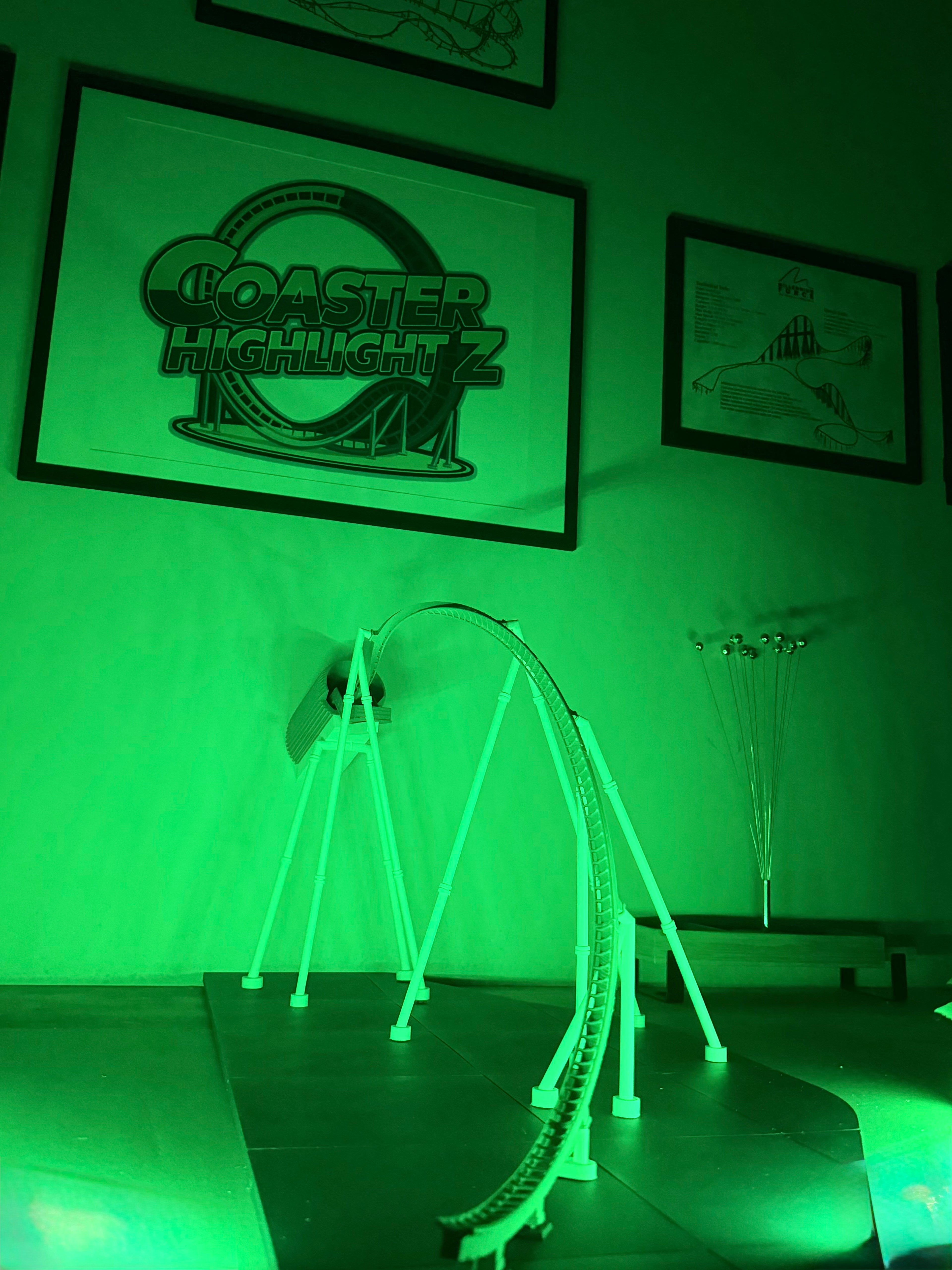 ‘The Gamma Ray’ Model Roller Coaster Kit