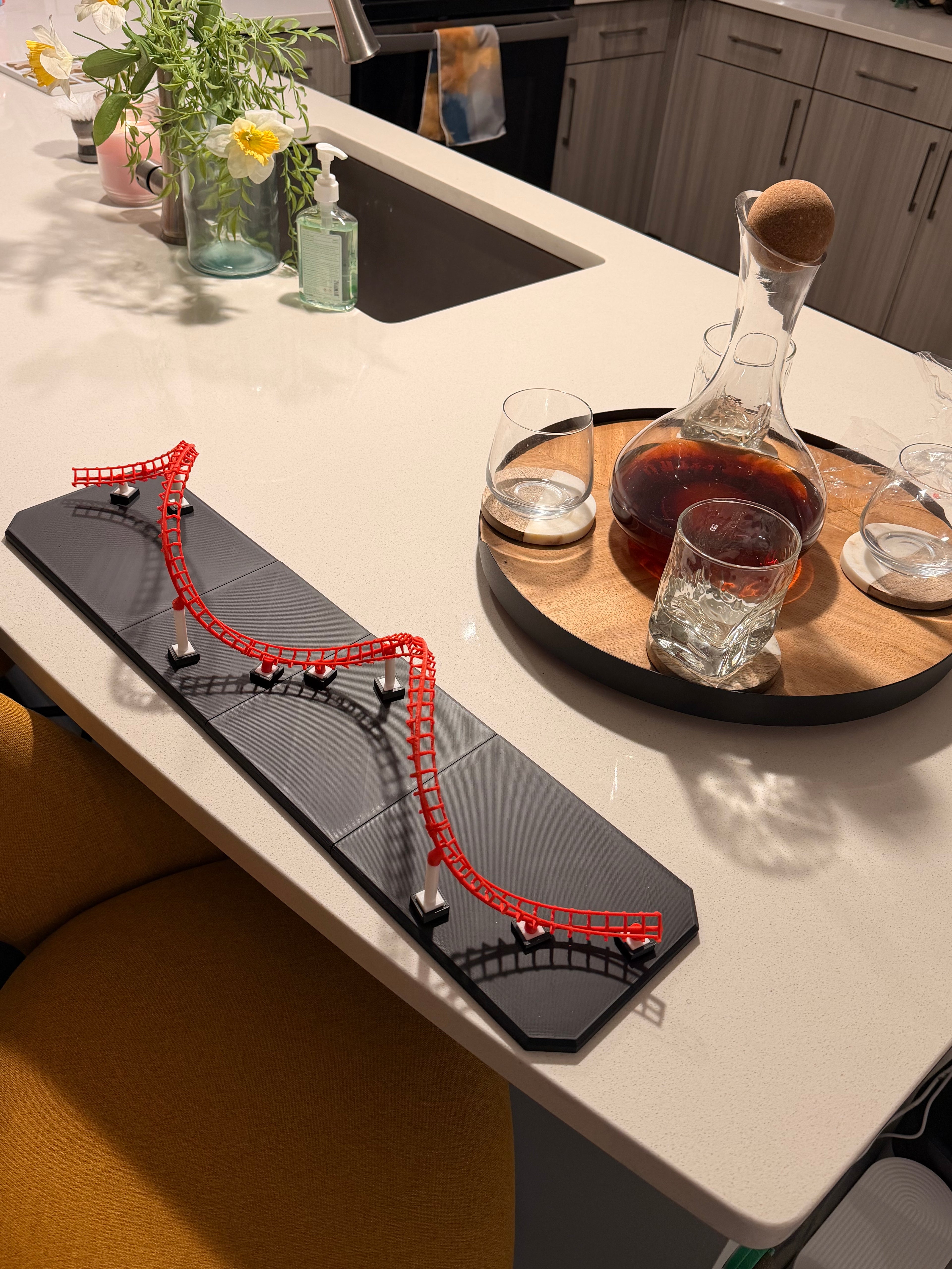 ‘The Double Classic’ Model Roller Coaster Kit