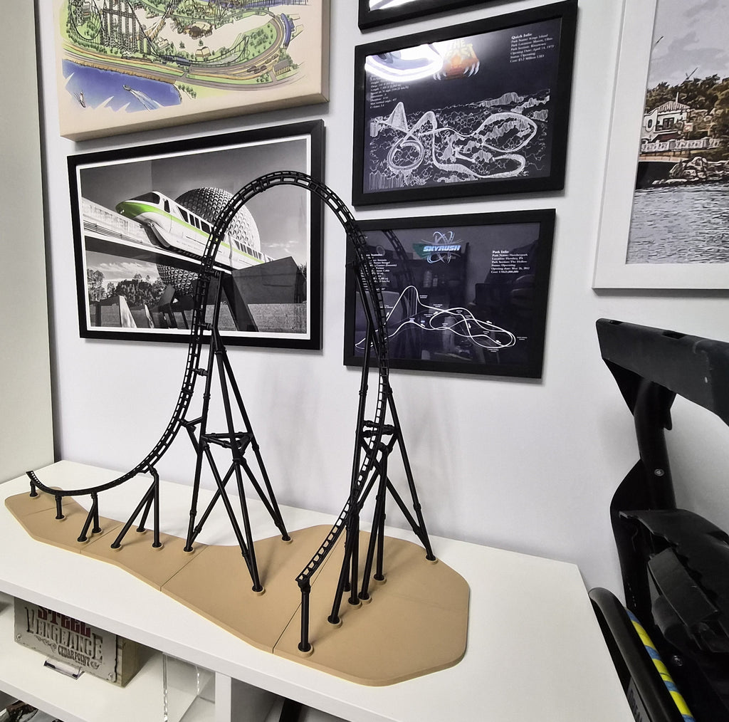 'The Raptor' Top Hat Model Roller Coaster Kit