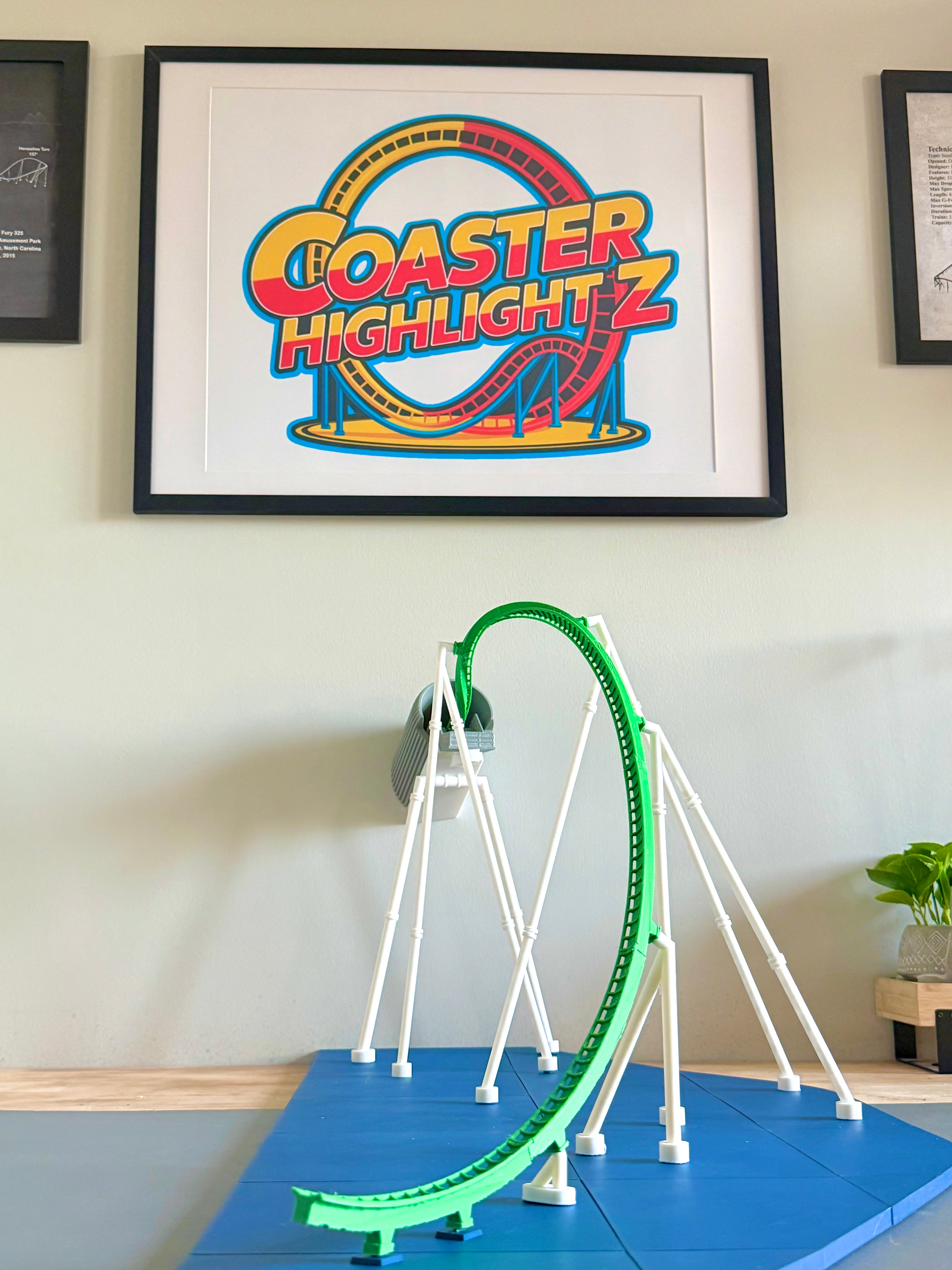 ‘The Gamma Ray’ Model Roller Coaster Kit