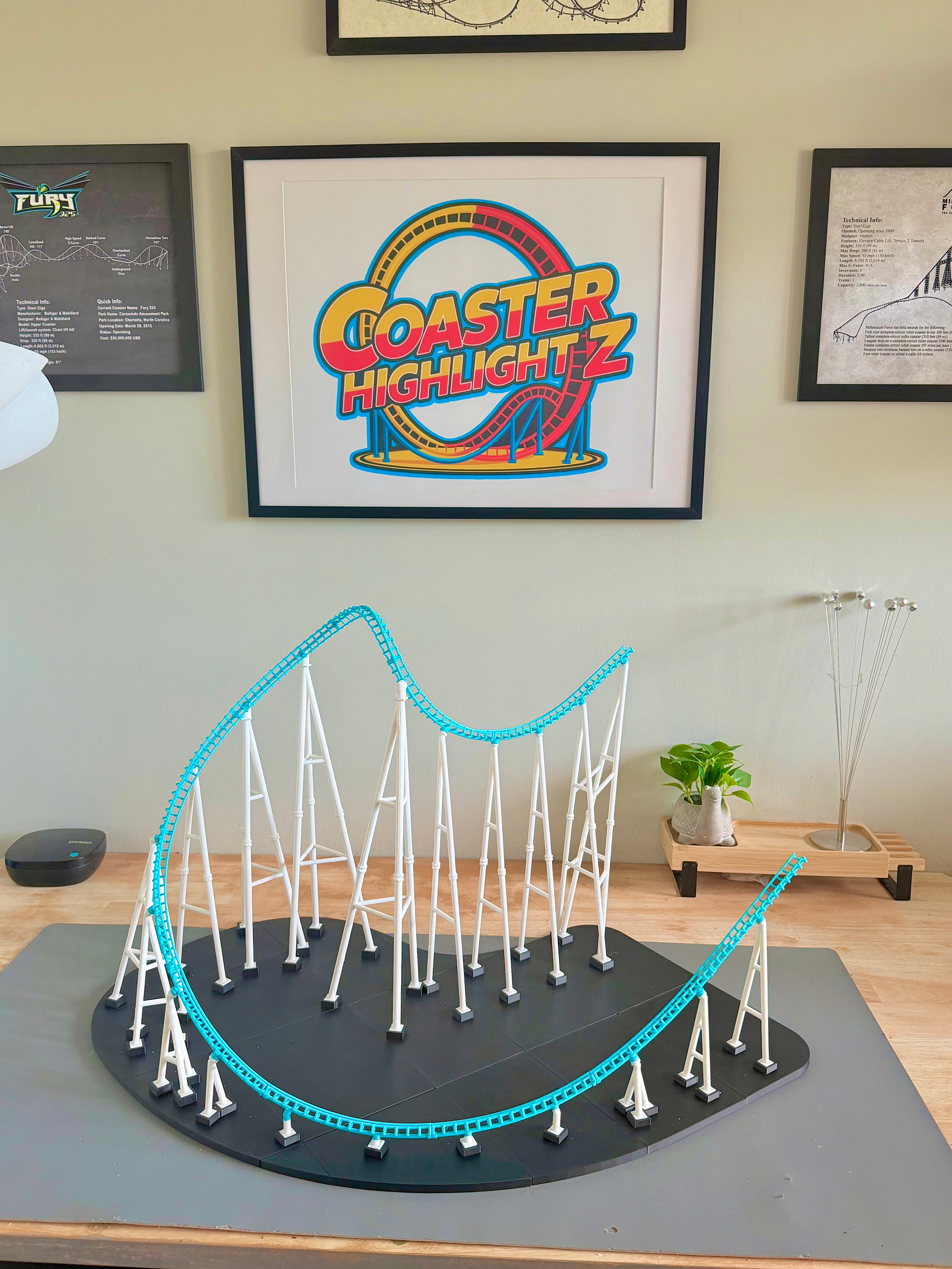 ‘The Drachen’s Tail’ Model Roller Coaster Kit