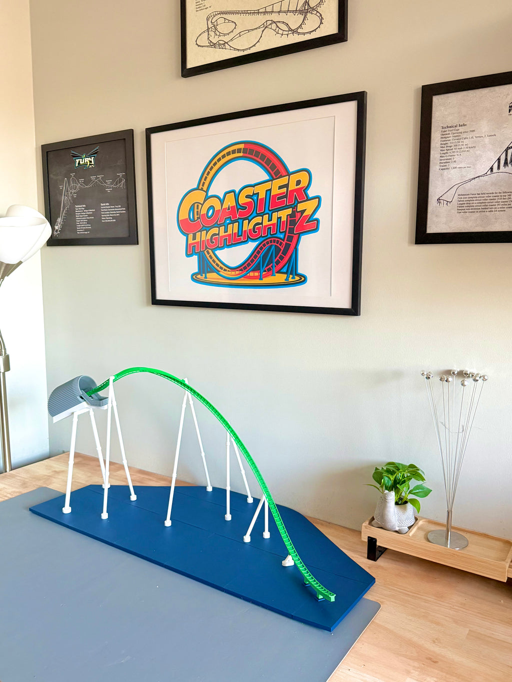 ‘The Gamma Ray’ Model Roller Coaster Kit