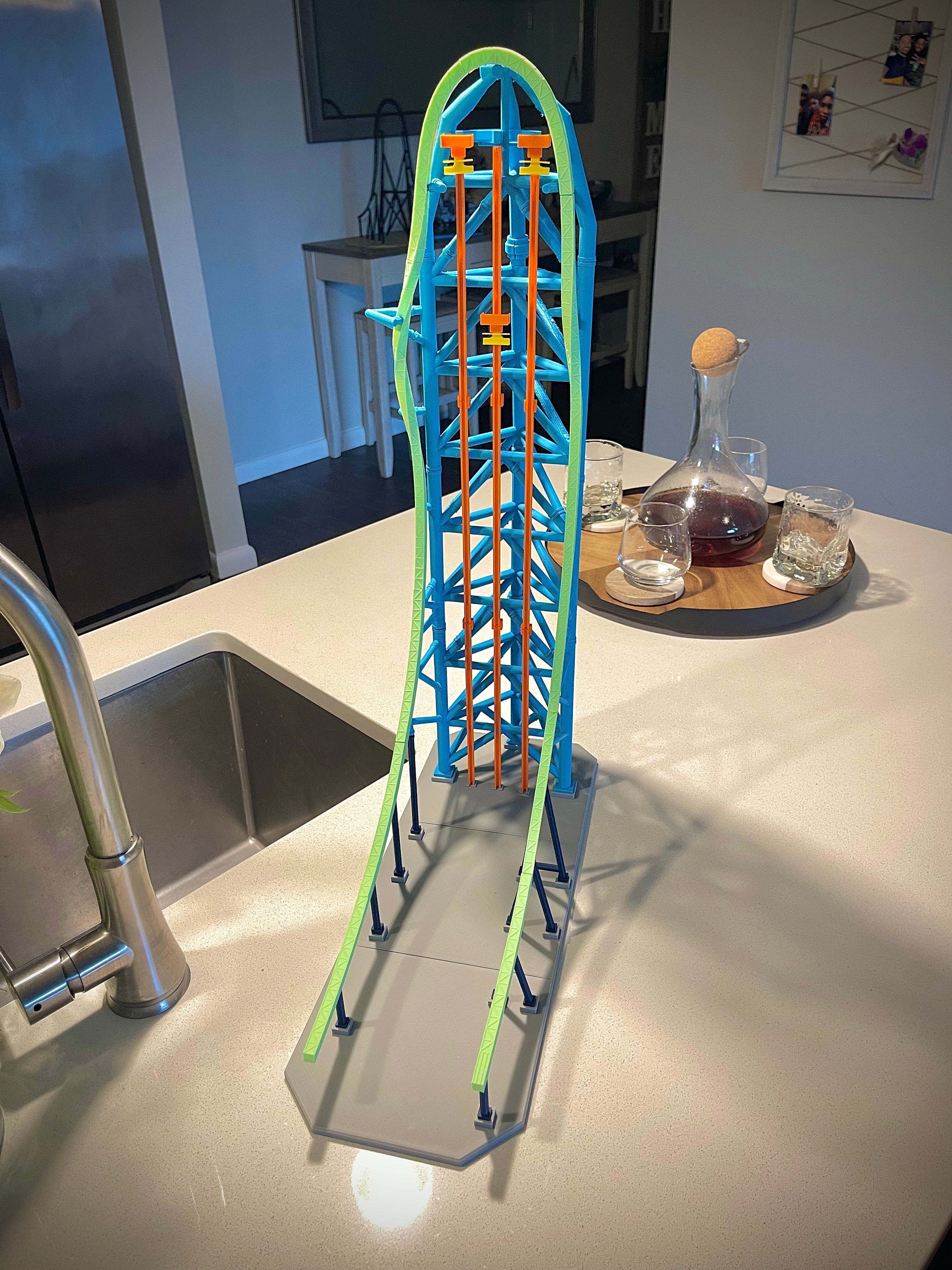 ‘Long Live The King’ Model Roller Coaster Kit