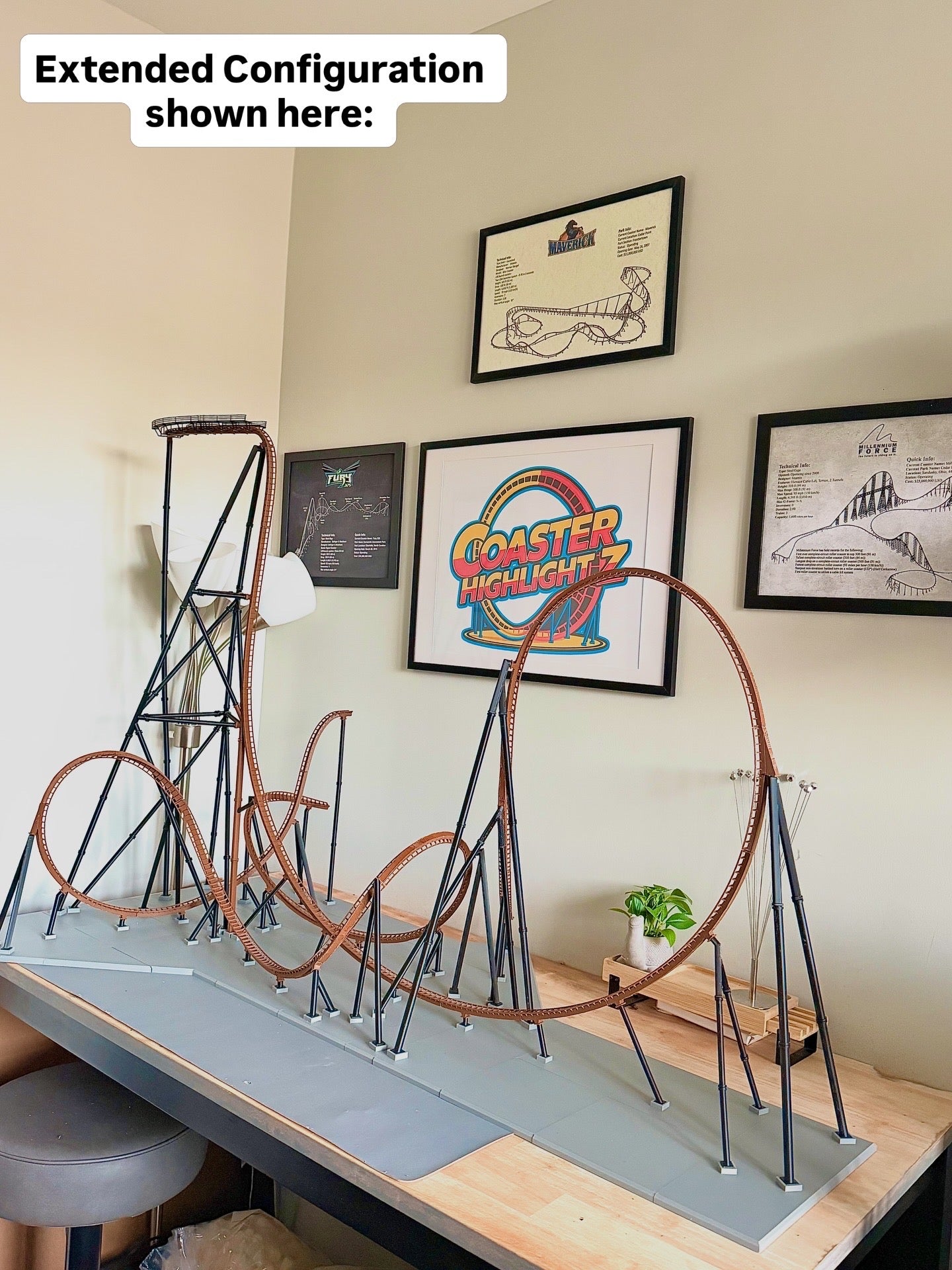 ‘The Stampede’ Model Roller Coaster Kit