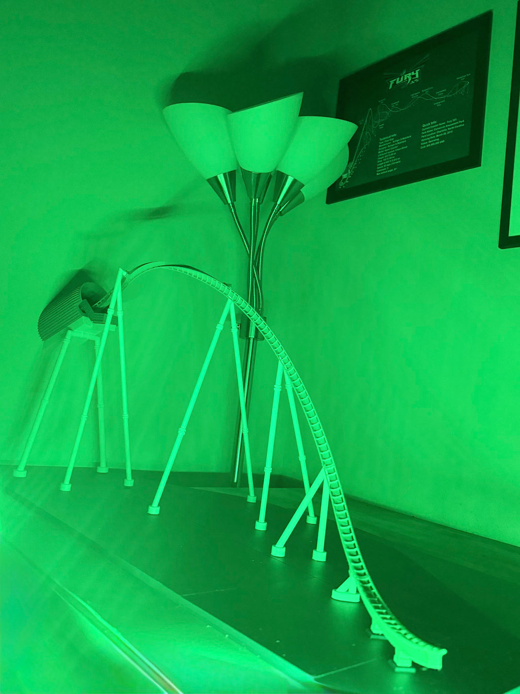 ‘The Gamma Ray’ Model Roller Coaster Kit