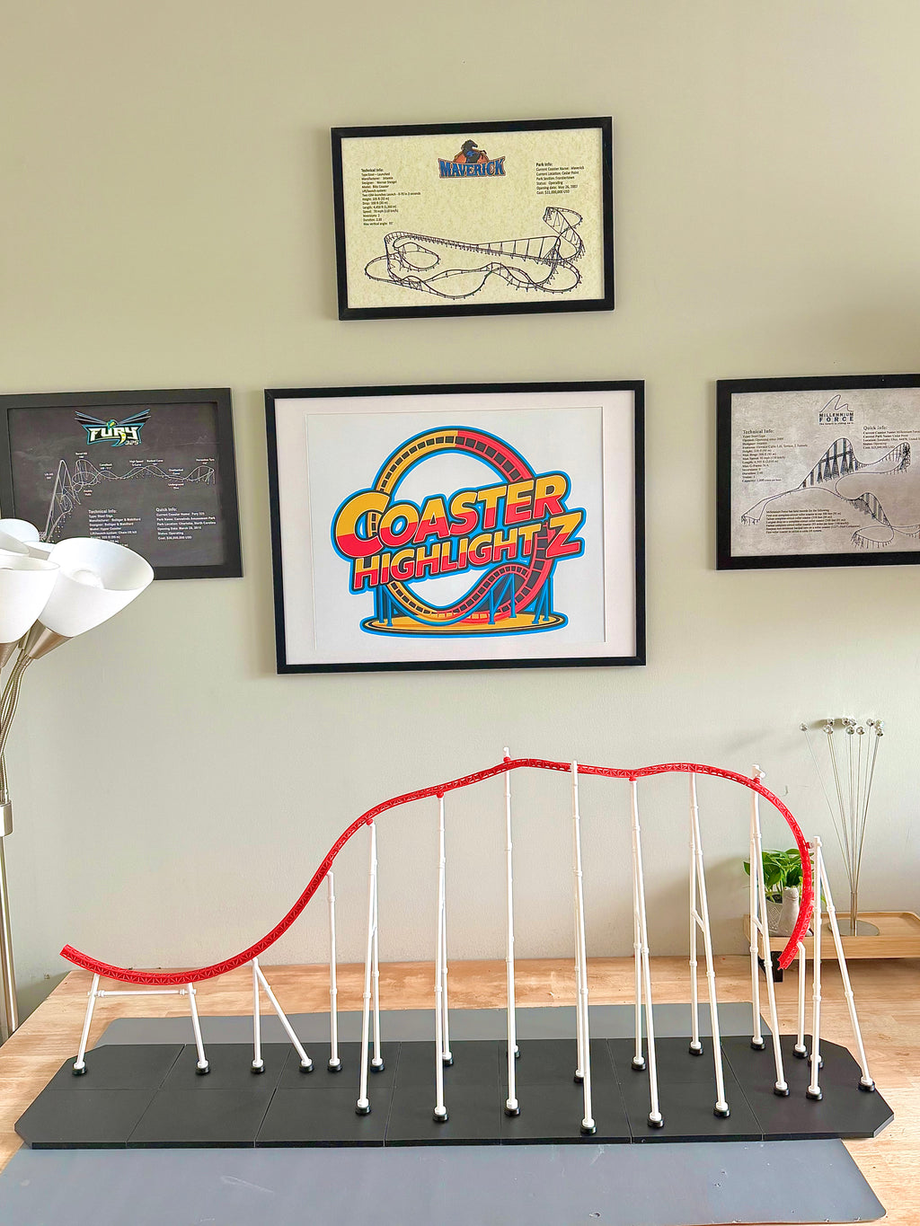 ‘The Flying Snake’ Model Roller Coaster Kit