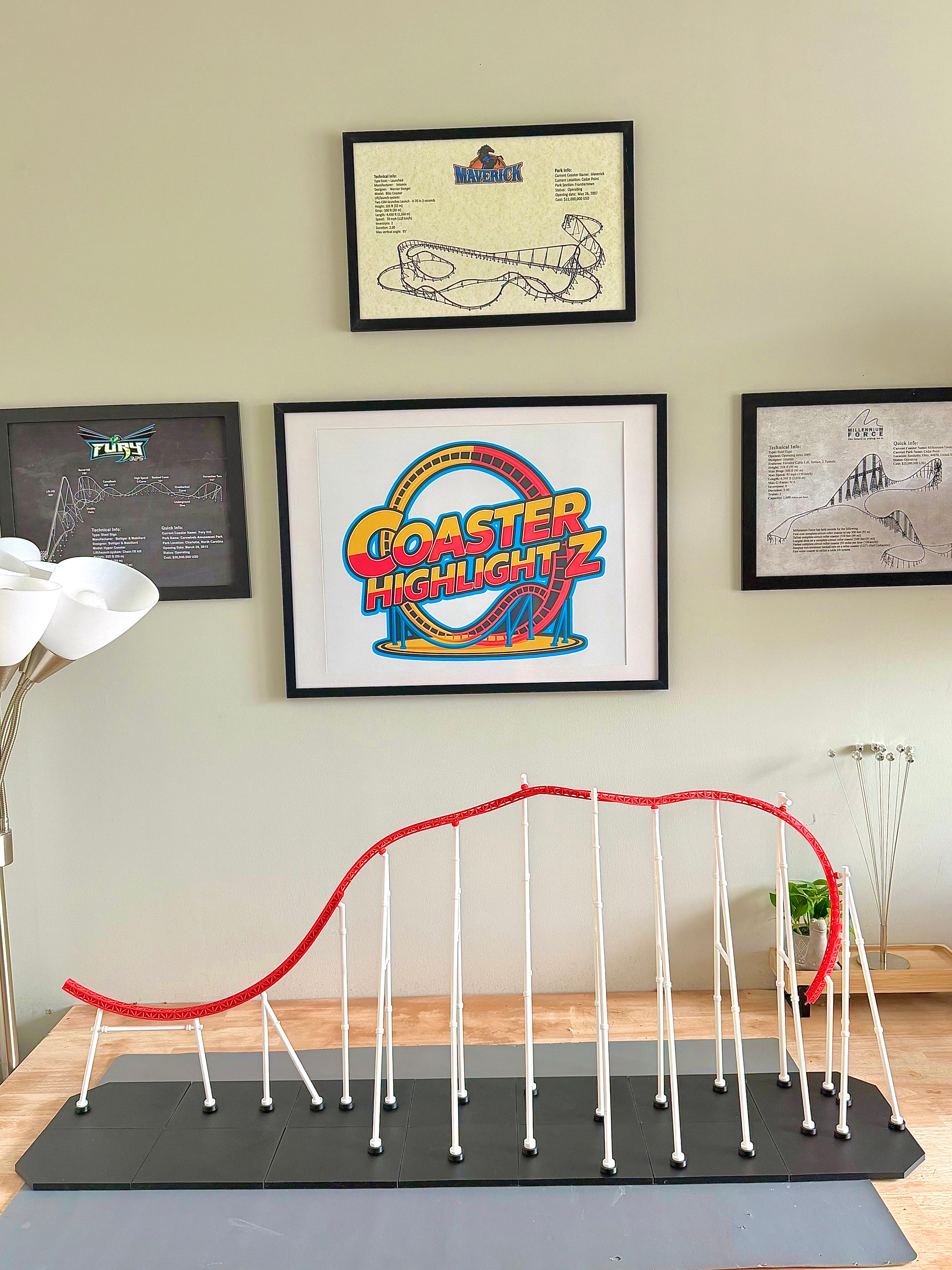 ‘The Flying Snake’ Model Roller Coaster Kit
