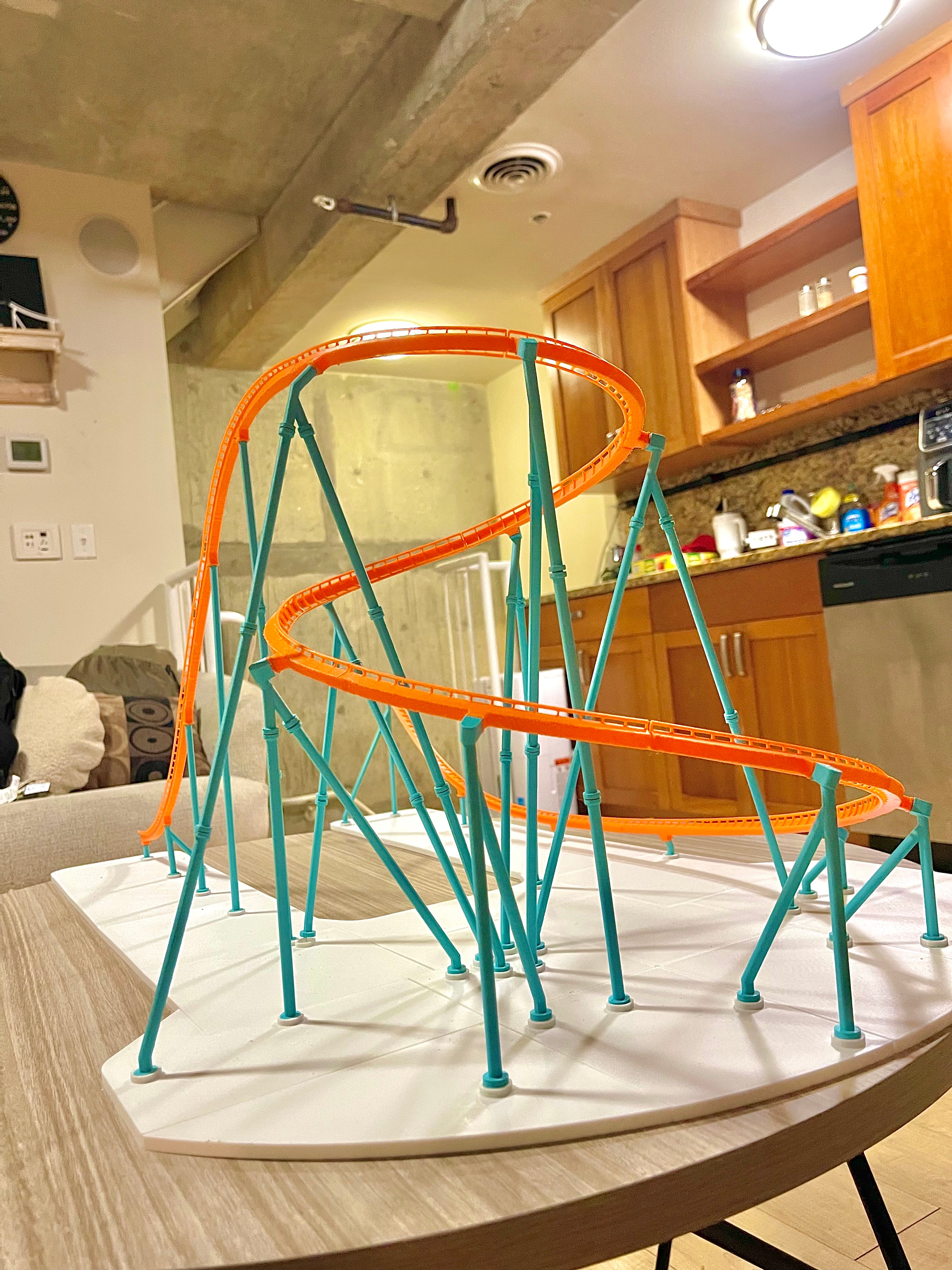 'The Spiral' Model Roller Coaster Kit