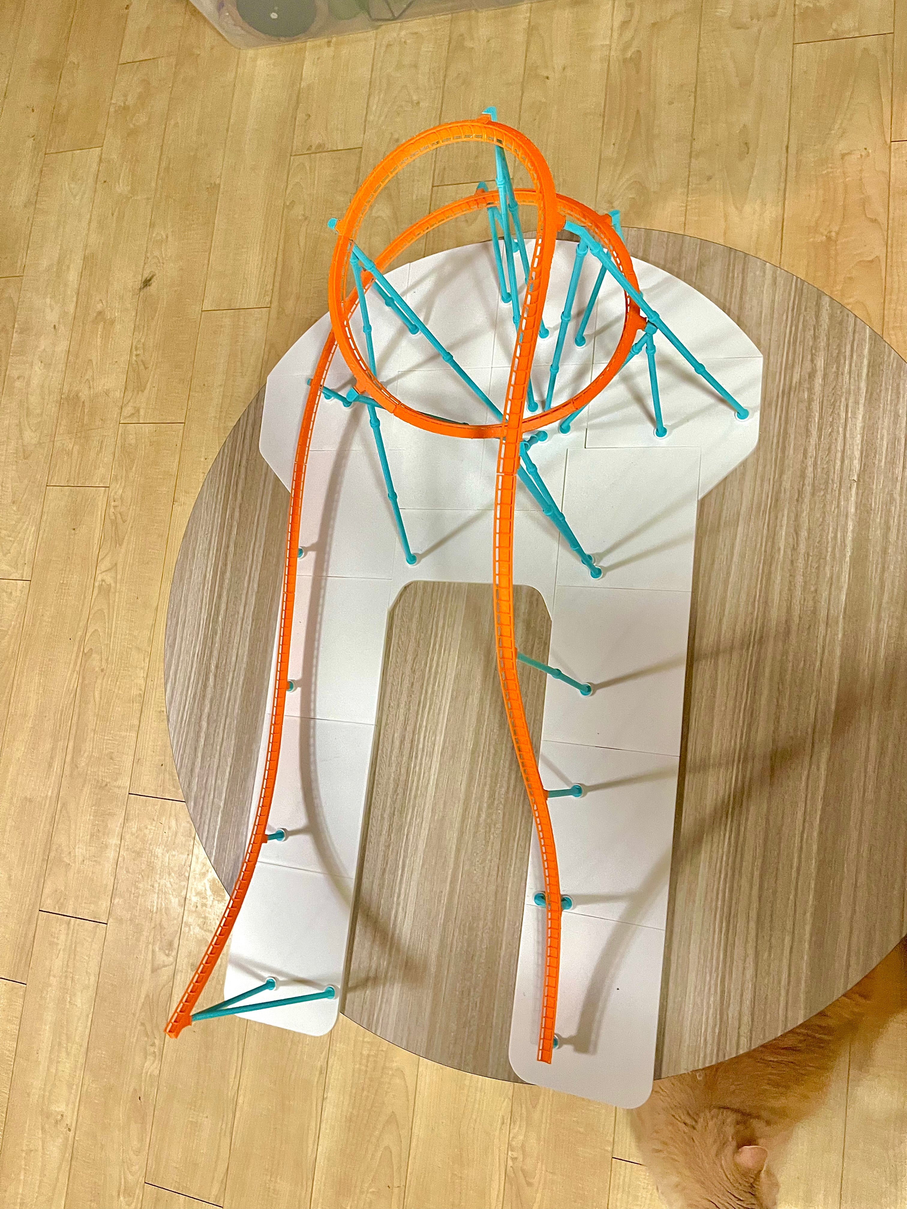 'The Spiral' Model Roller Coaster Kit