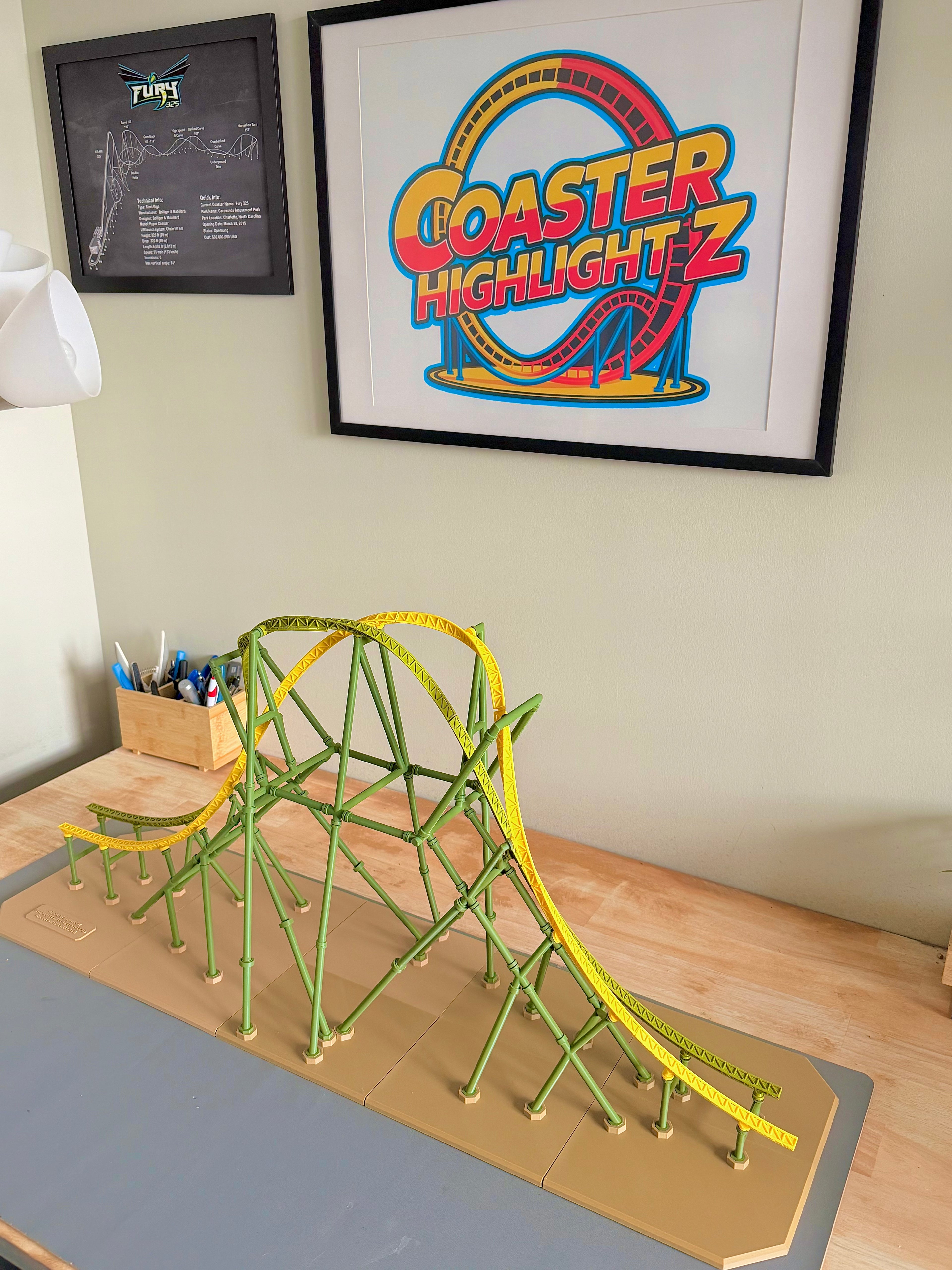 'The Celestial Spin' Model Roller Coaster Kit