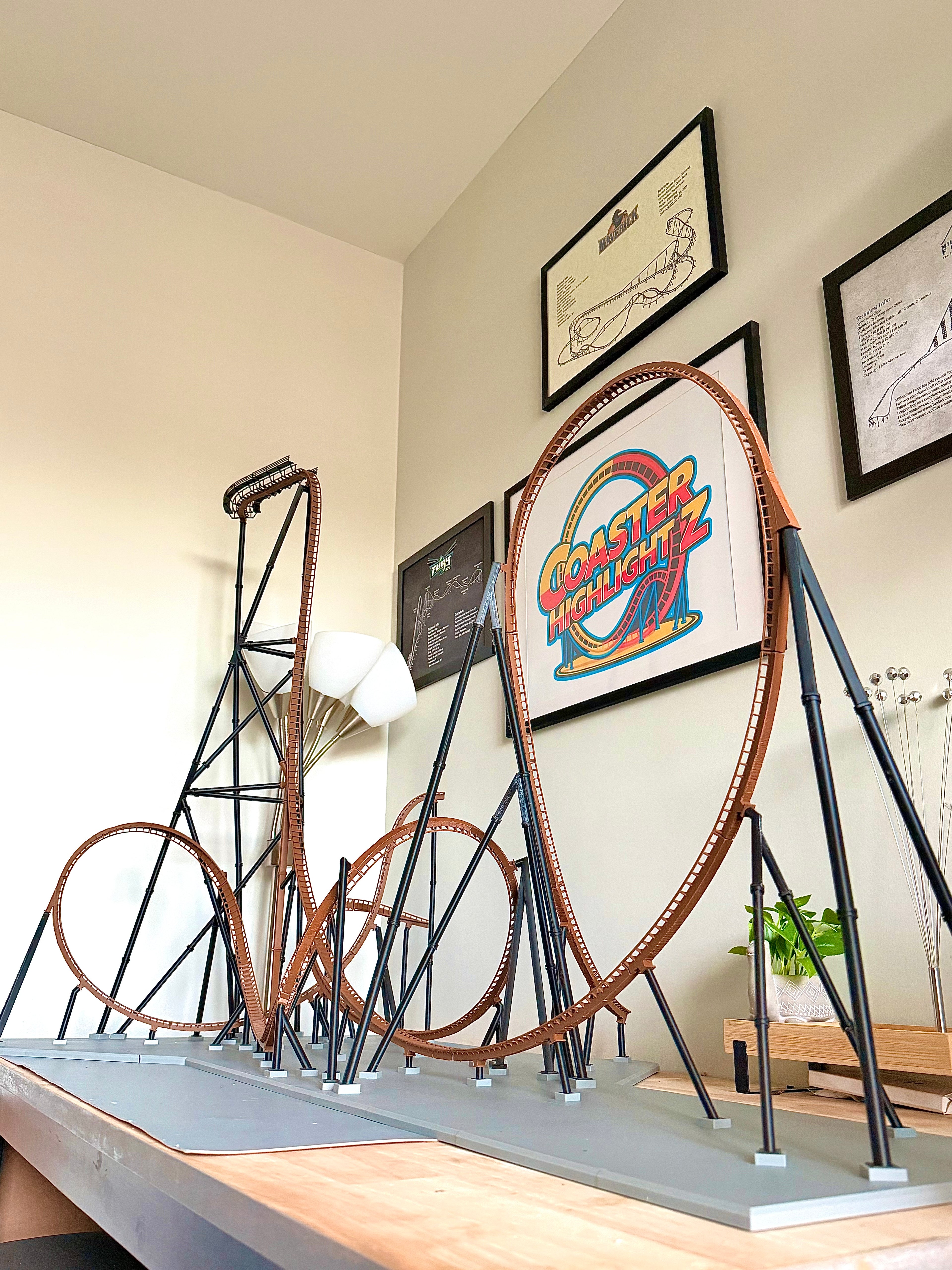 ‘The Stampede’ Model Roller Coaster Kit