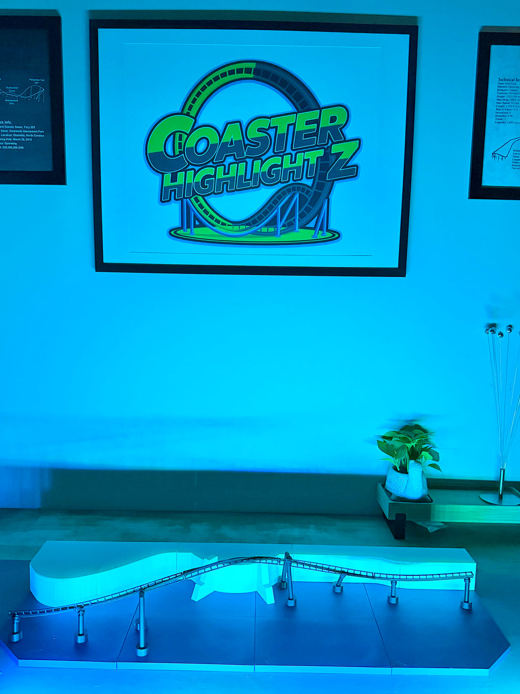 'The Mosasaur' Model Roller Coaster Kit
