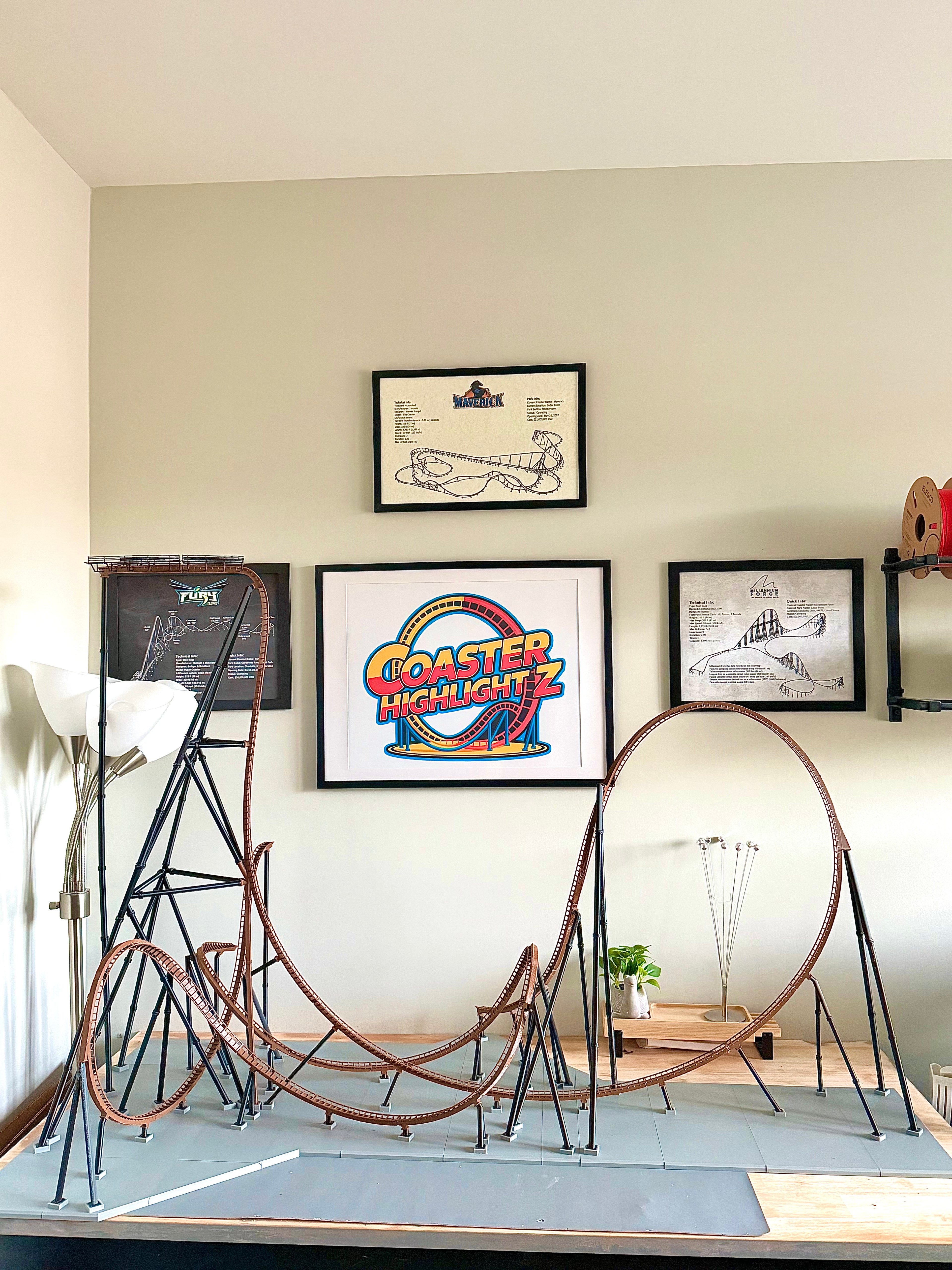 ‘The Stampede’ Model Roller Coaster Kit