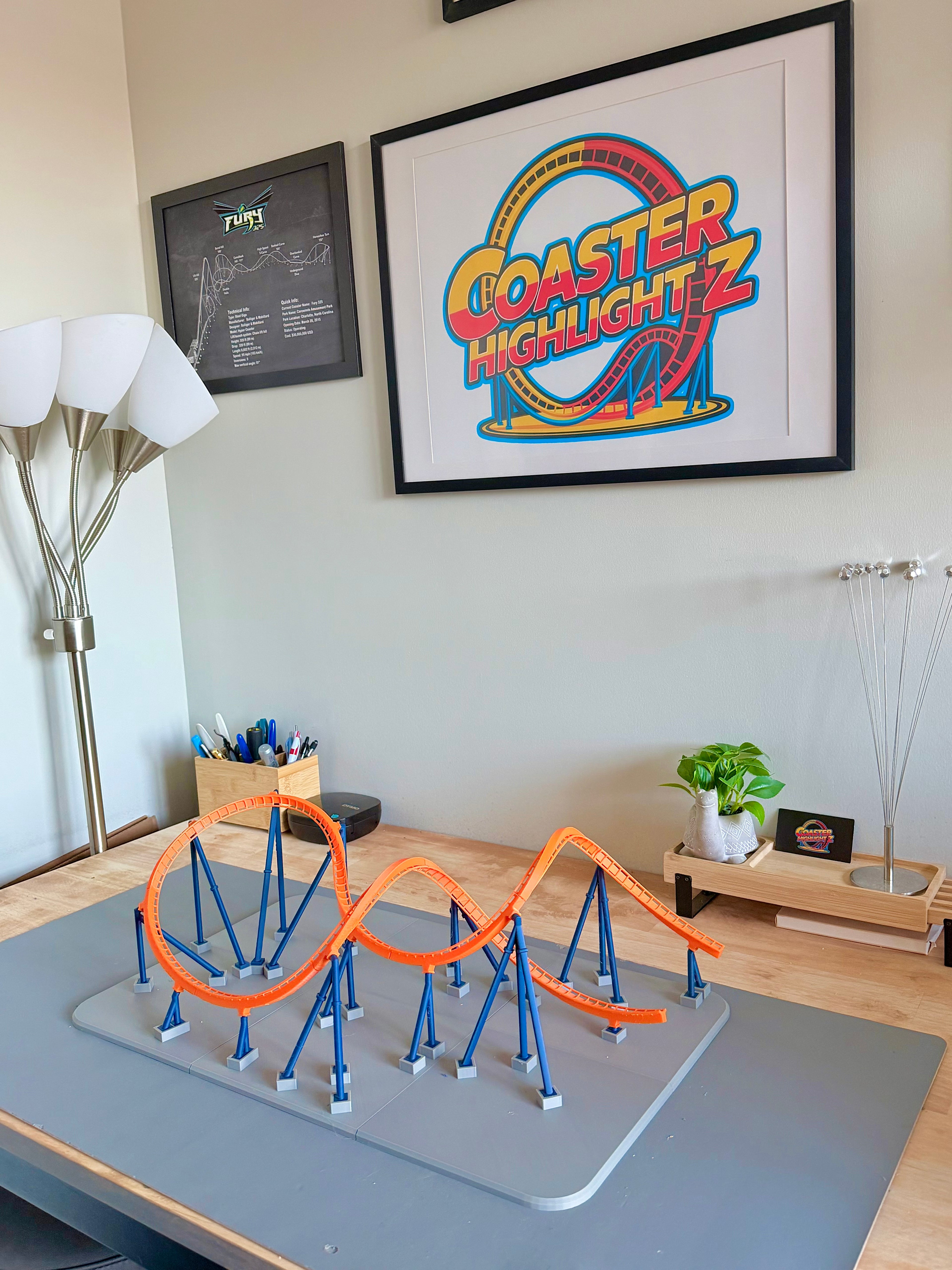 ‘The Interlock’ Model Roller Coaster Kit