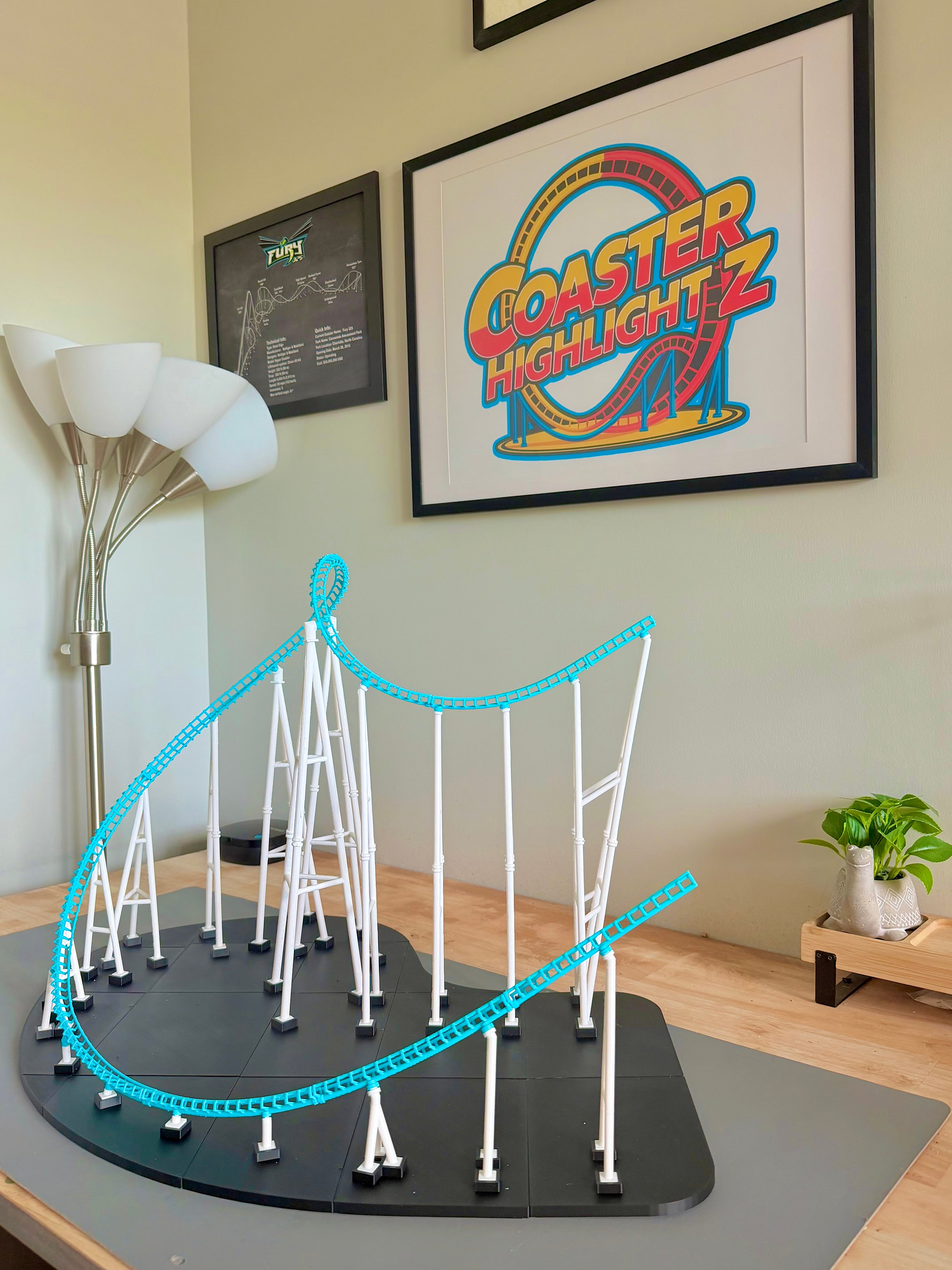 ‘The Drachen’s Tail’ Model Roller Coaster Kit