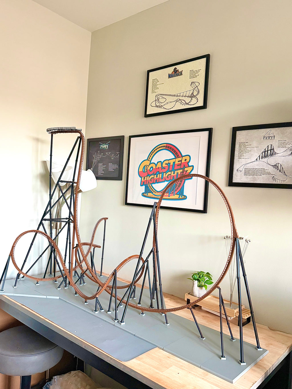 ‘The Stampede’ Model Roller Coaster Kit