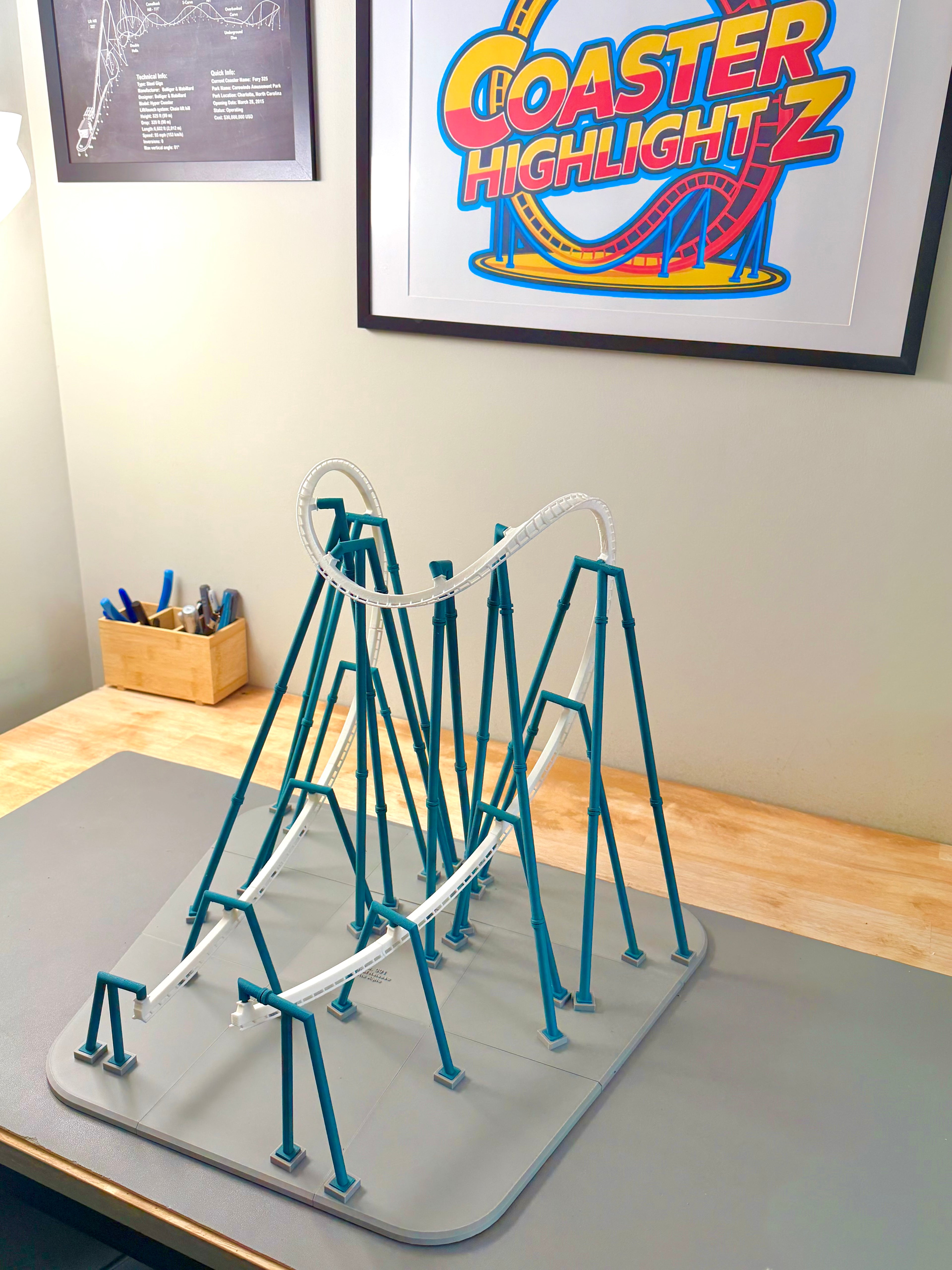 'The Alpie' Model Roller Coaster Kit