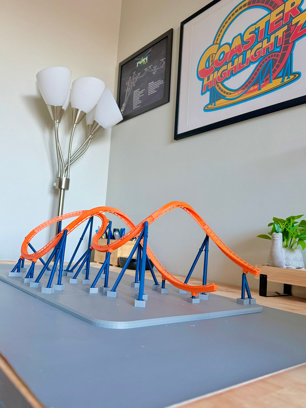 ‘The Interlock’ Model Roller Coaster Kit