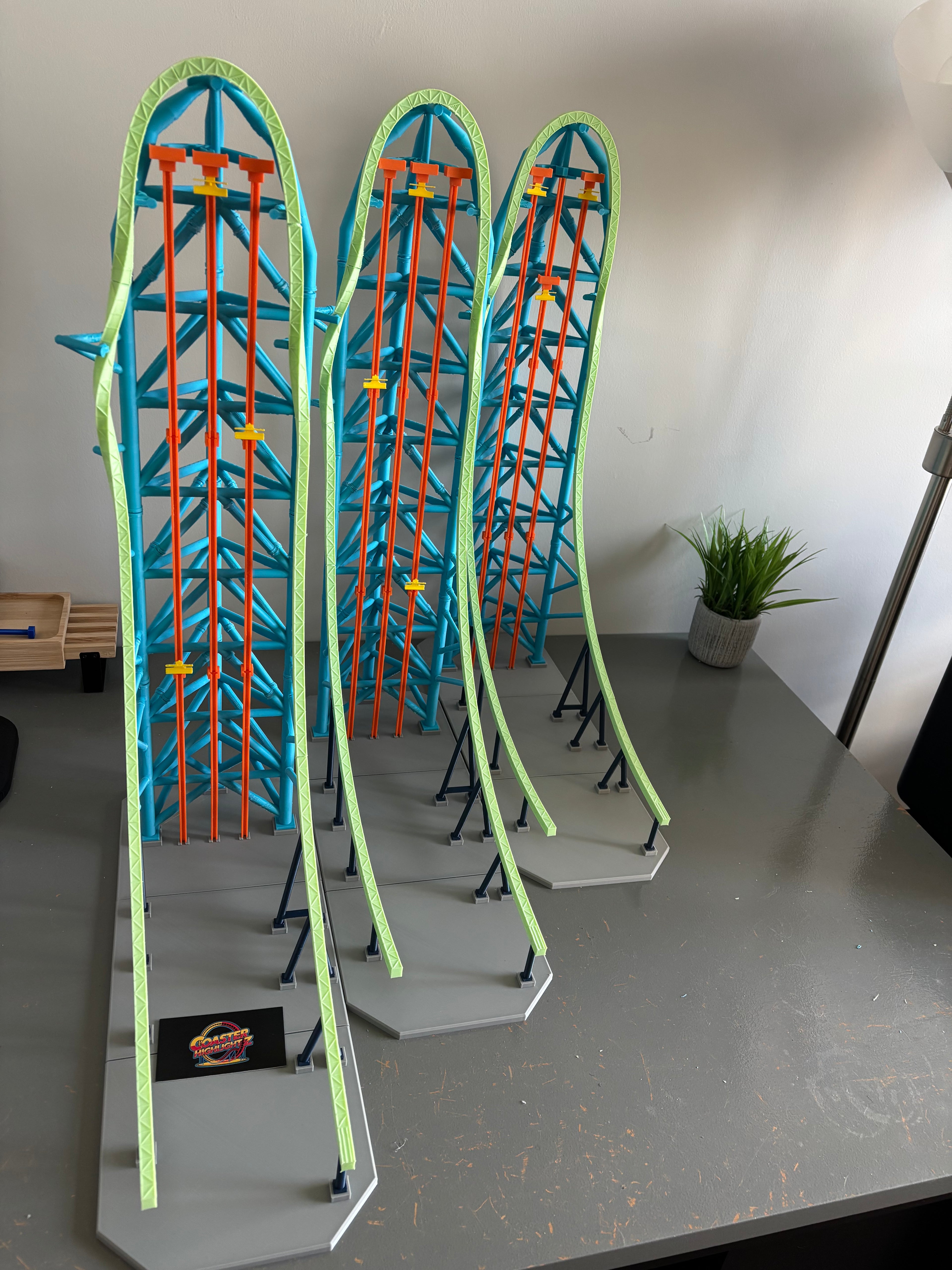 ‘Long Live The King’ Model Roller Coaster Kit