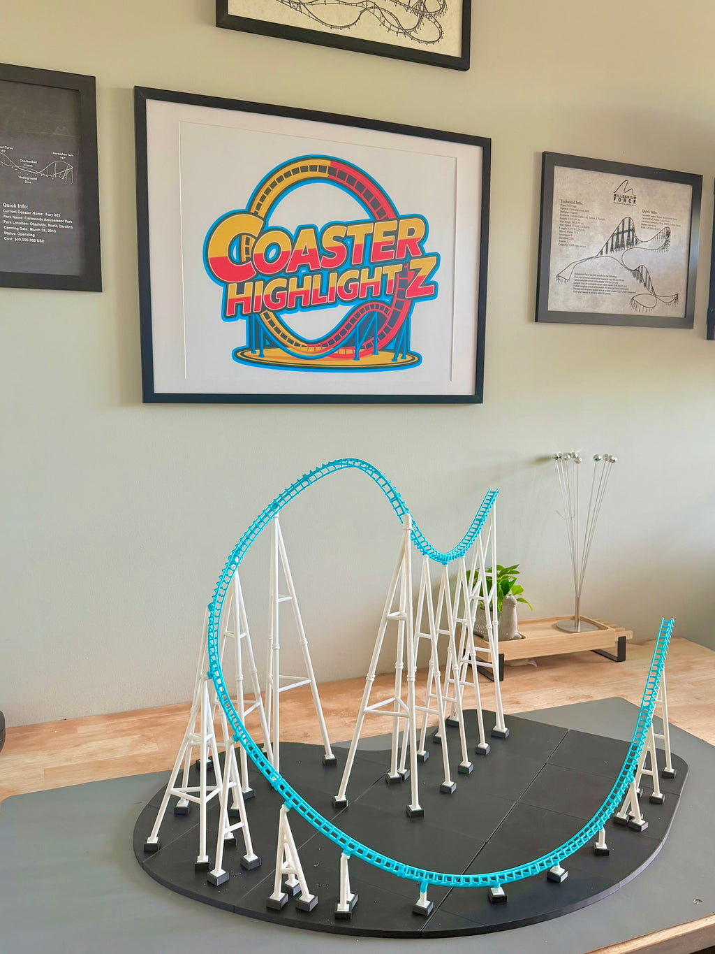 ‘The Drachen’s Tail’ Model Roller Coaster Kit