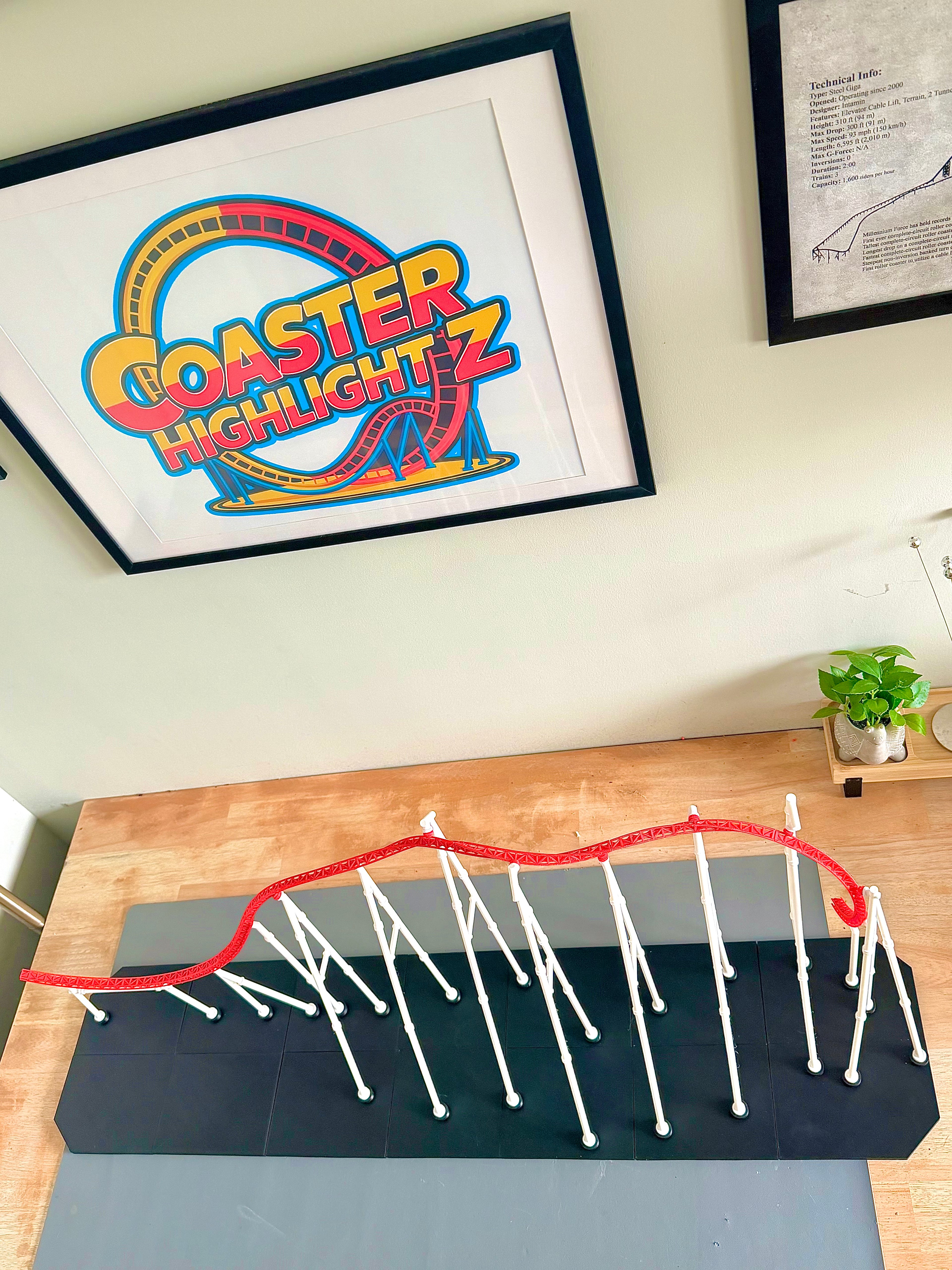 ‘The Flying Snake’ Model Roller Coaster Kit