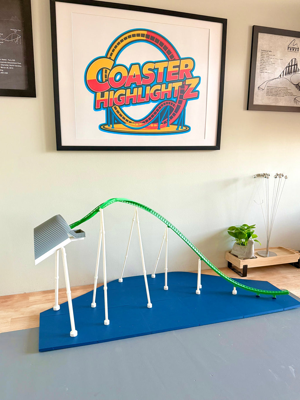 ‘The Gamma Ray’ Model Roller Coaster Kit