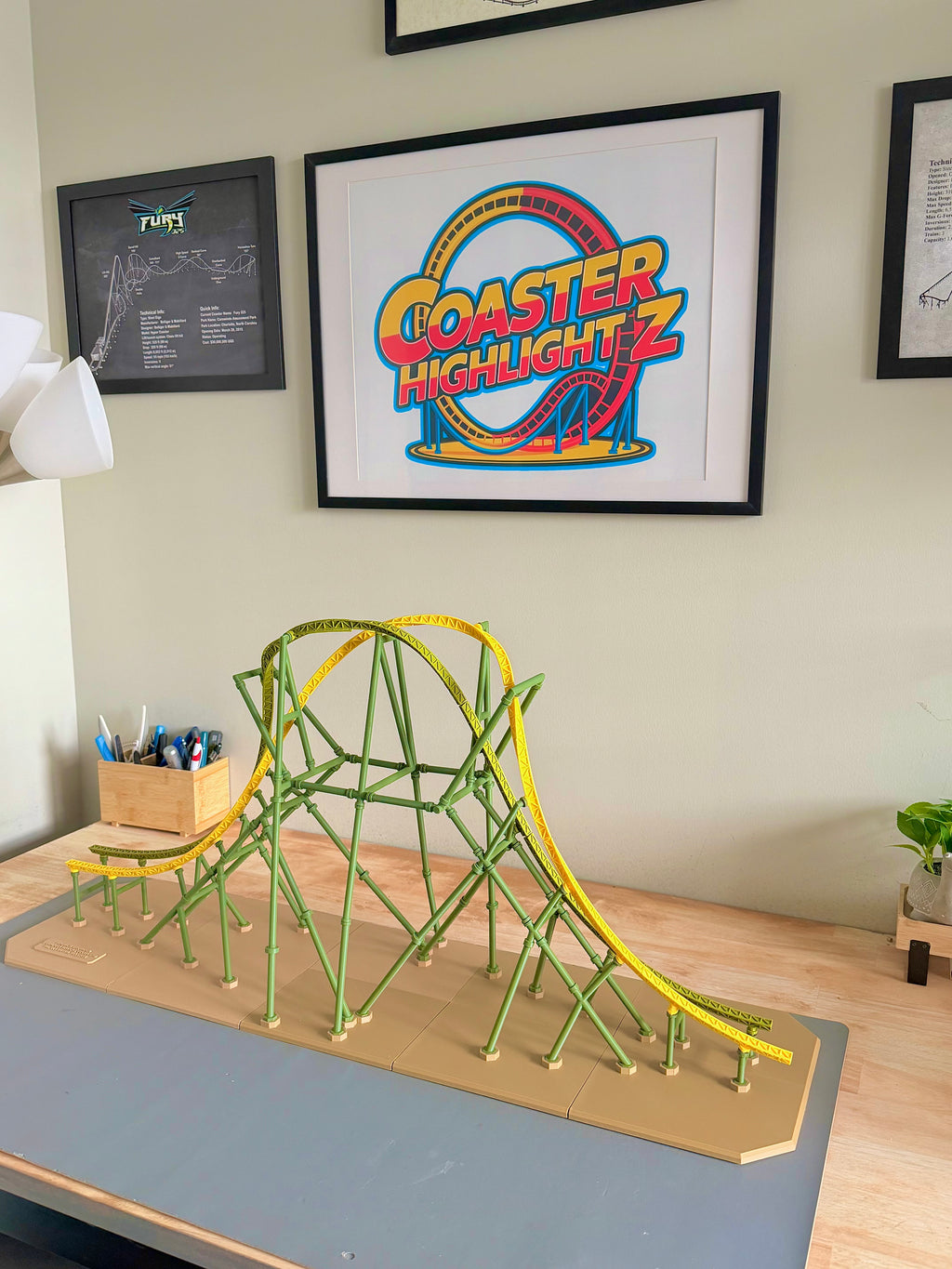 'The Celestial Spin' Model Roller Coaster Kit