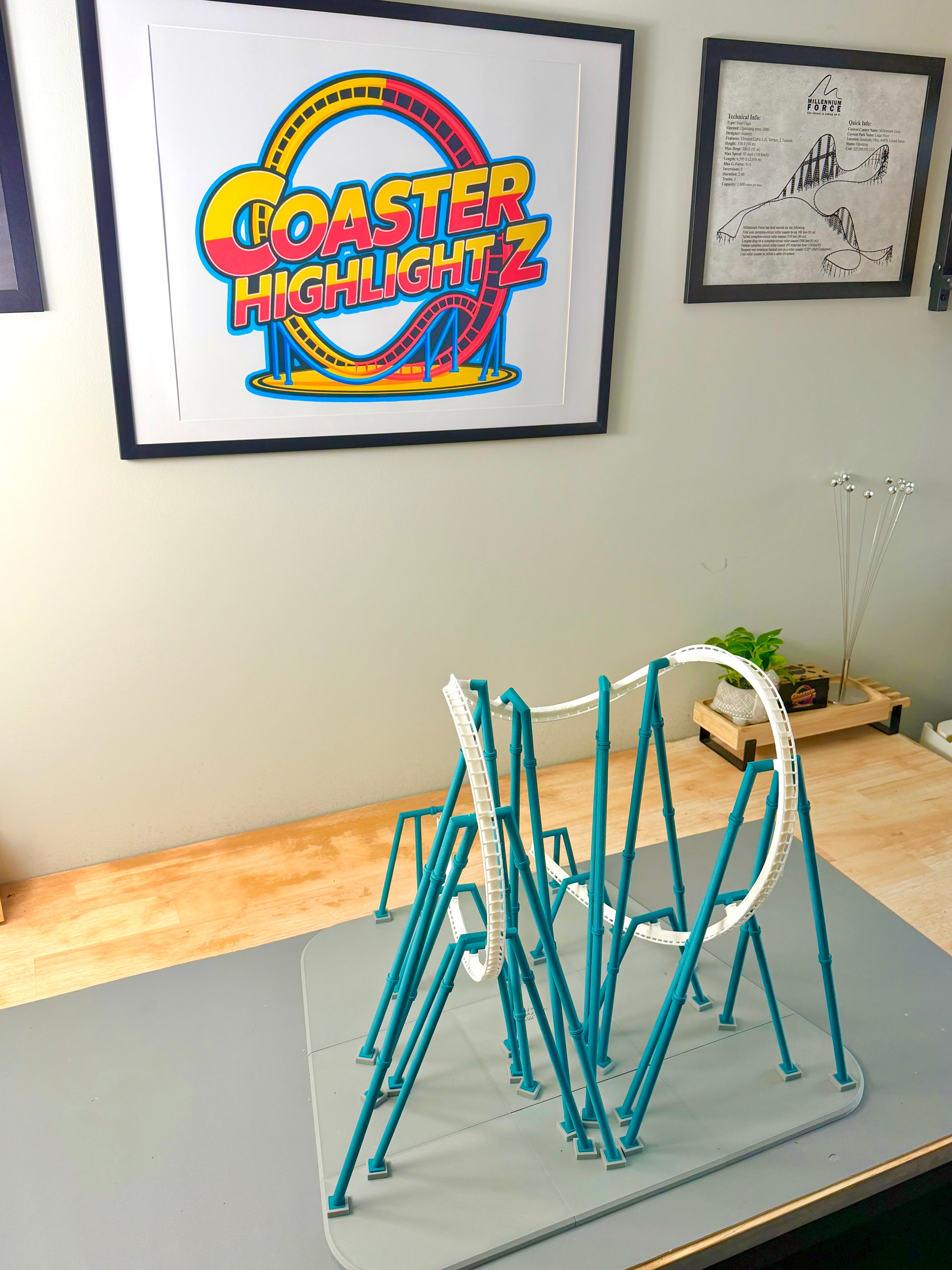 'The Alpie' Model Roller Coaster Kit