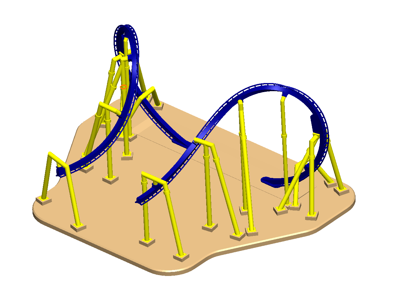 ‘The Jet Pack’ Batwing Model Roller Coaster Kit