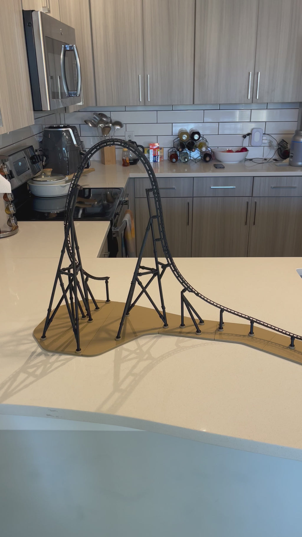'The Raptor Pack' Sequence Model Roller Coaster Kit